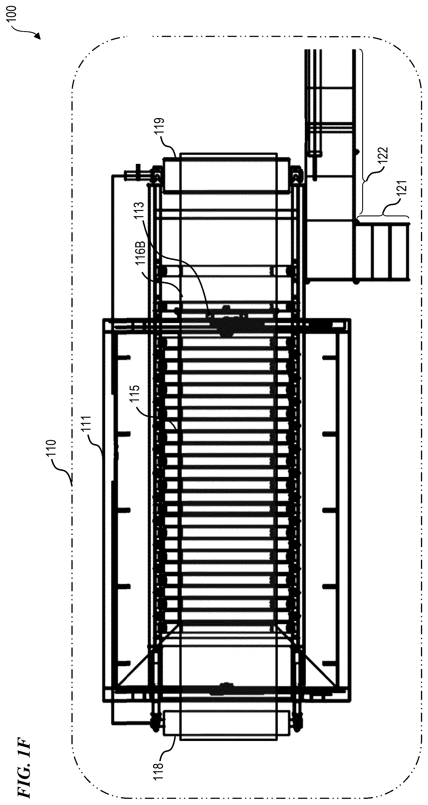 Patent US12312931 Figure 3 – Trailer-integrated self-contained frac-sand system and method with safety features