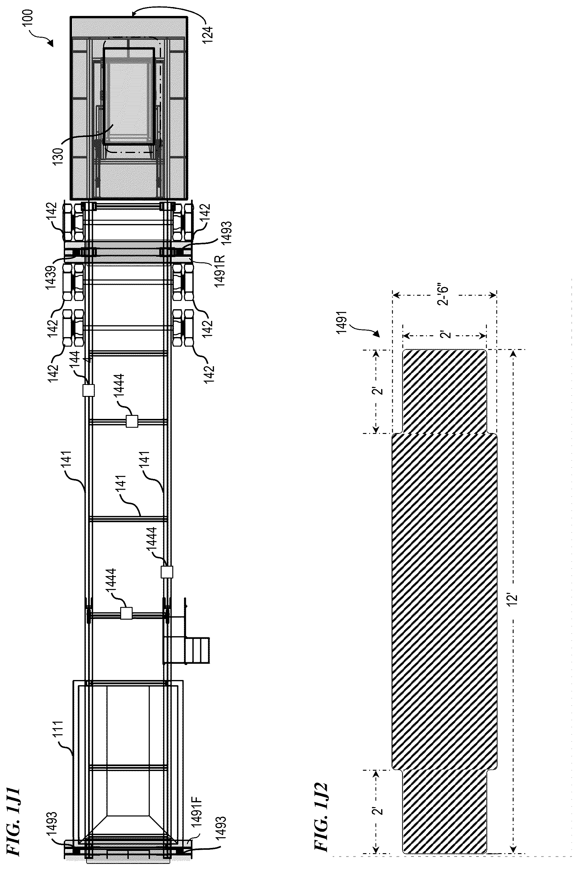 Patent US12312931 Figure 7 – Trailer-integrated self-contained frac-sand system and method with safety features