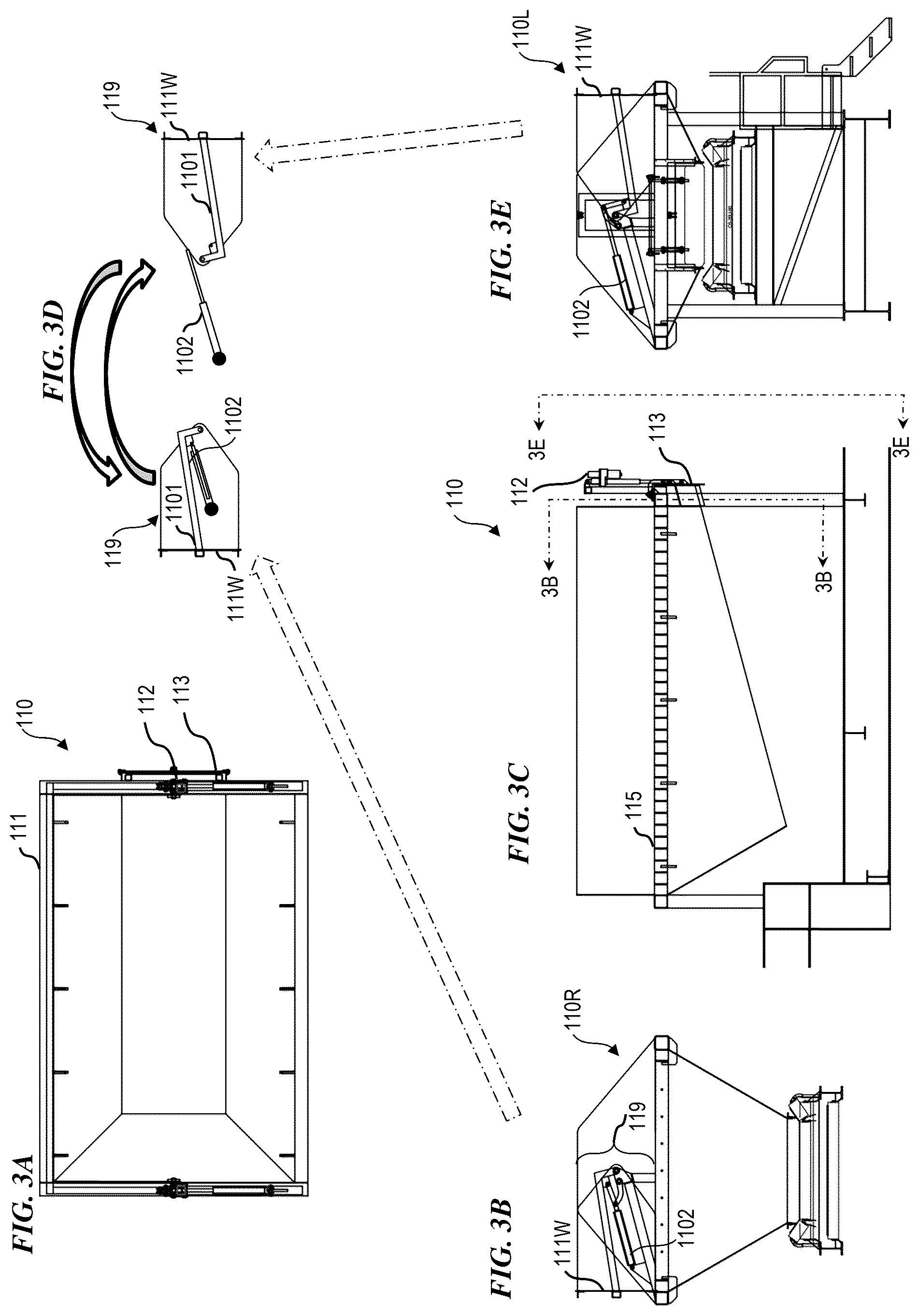 Patent US12312931 Figure 16 – Trailer-integrated self-contained frac-sand system and method with safety features