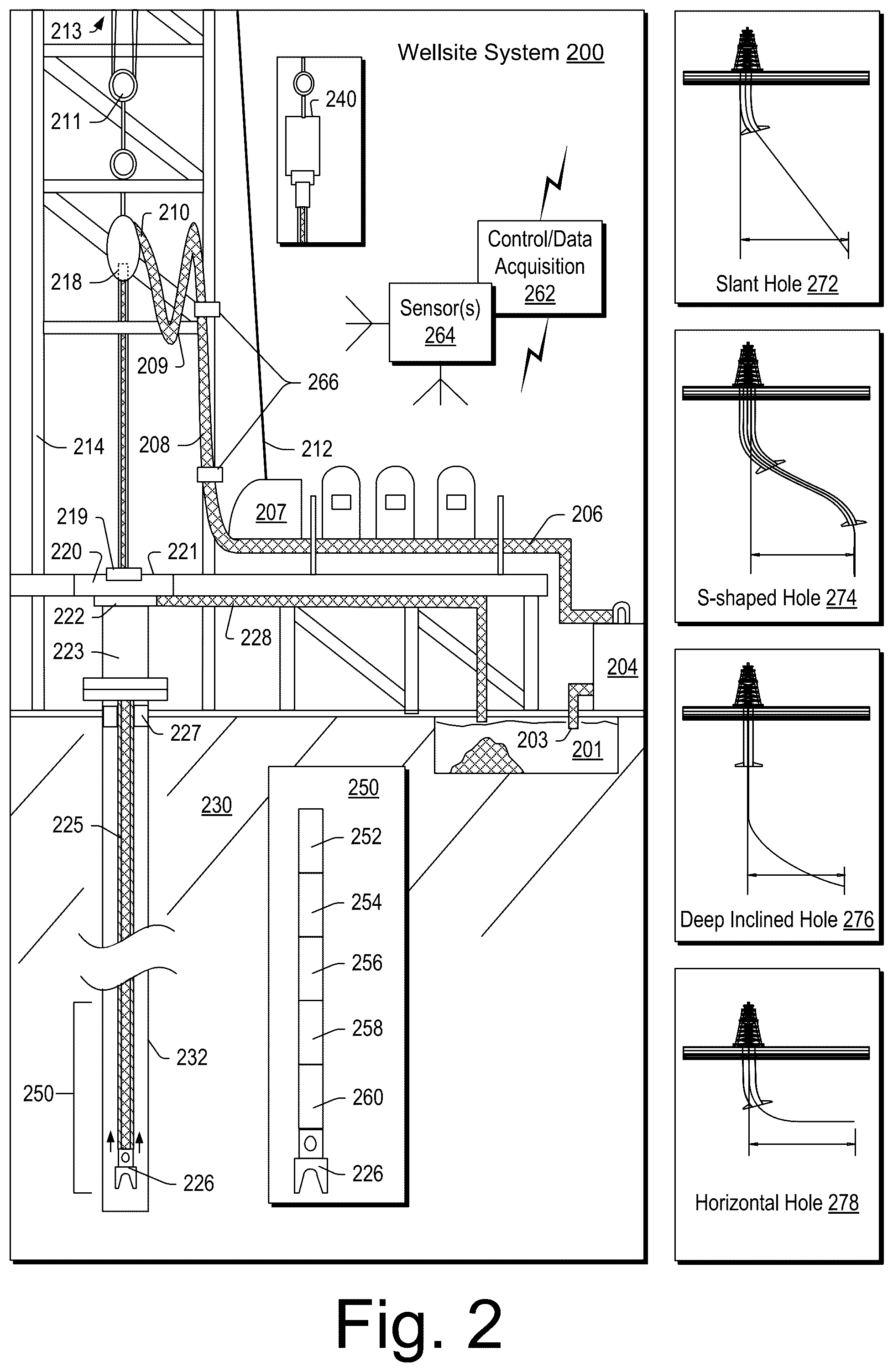 Patent US12312933 Figure 2 – Approaches to directional drilling