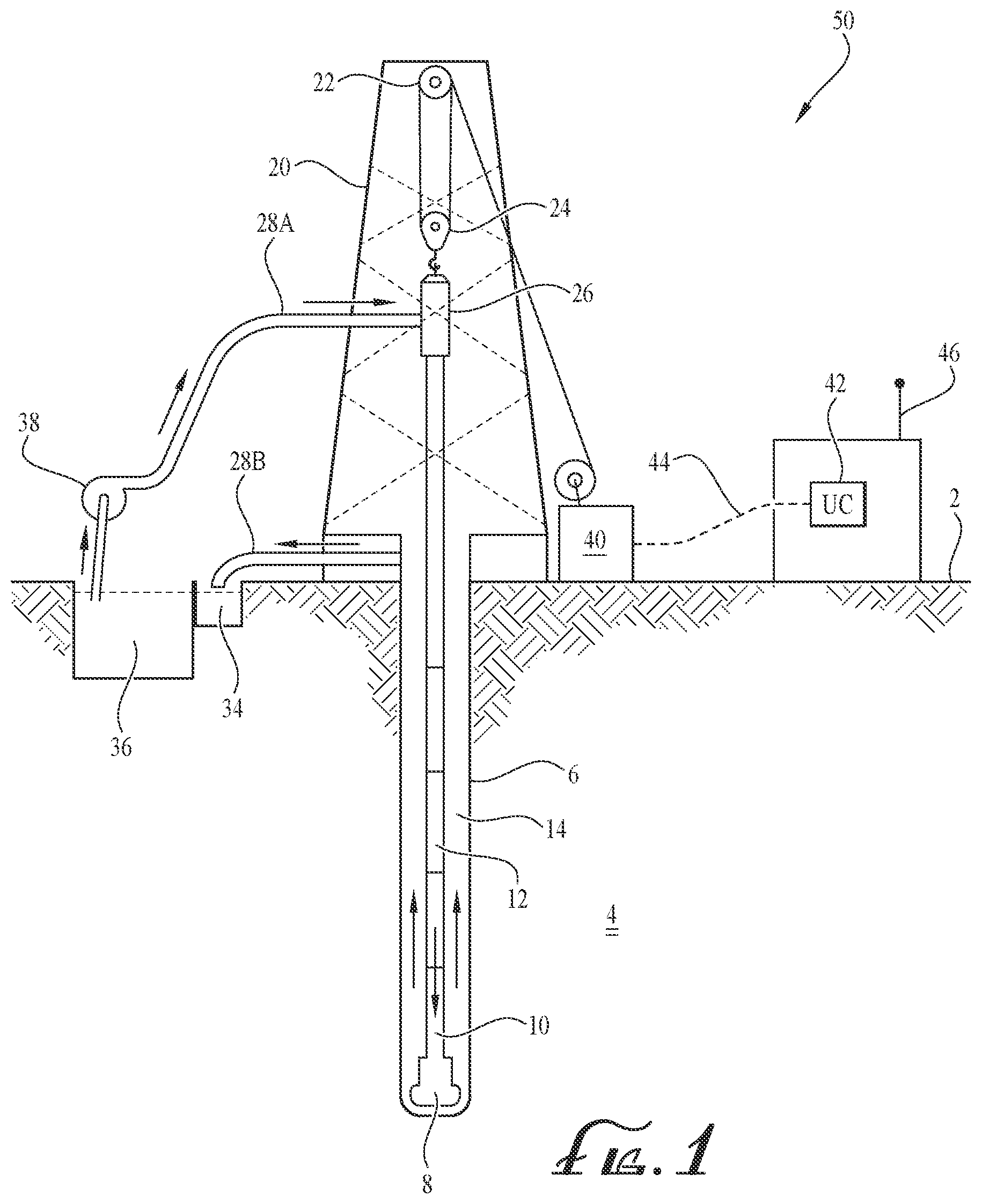 Patent US12312936 Figure 1 – Method for improved drilling performance and preserving bit conditions utilizing real-time drilling parameters optimization