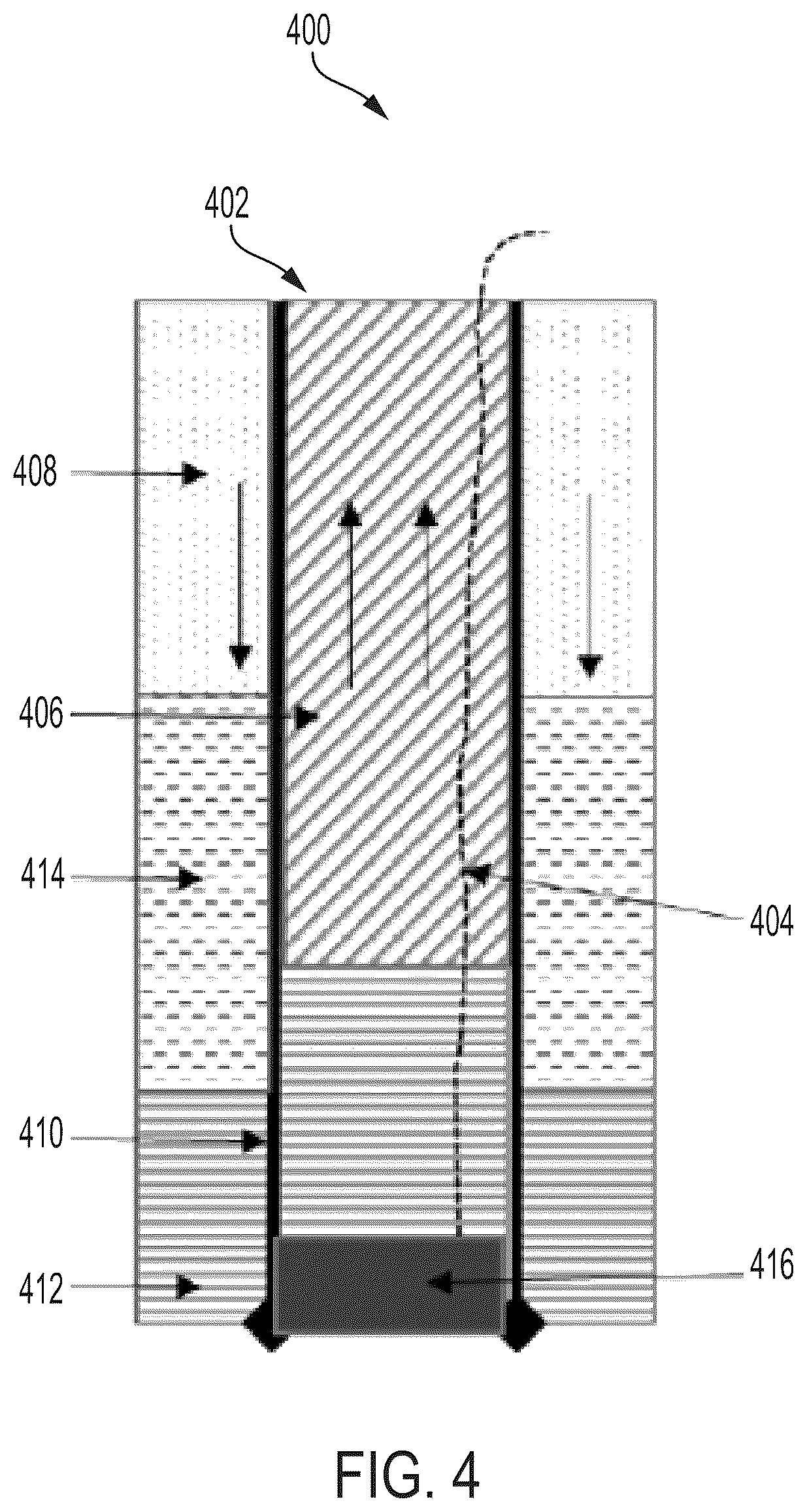 Patent US12312943 Figure 5 – Downhole pressure sensing for fluid identification