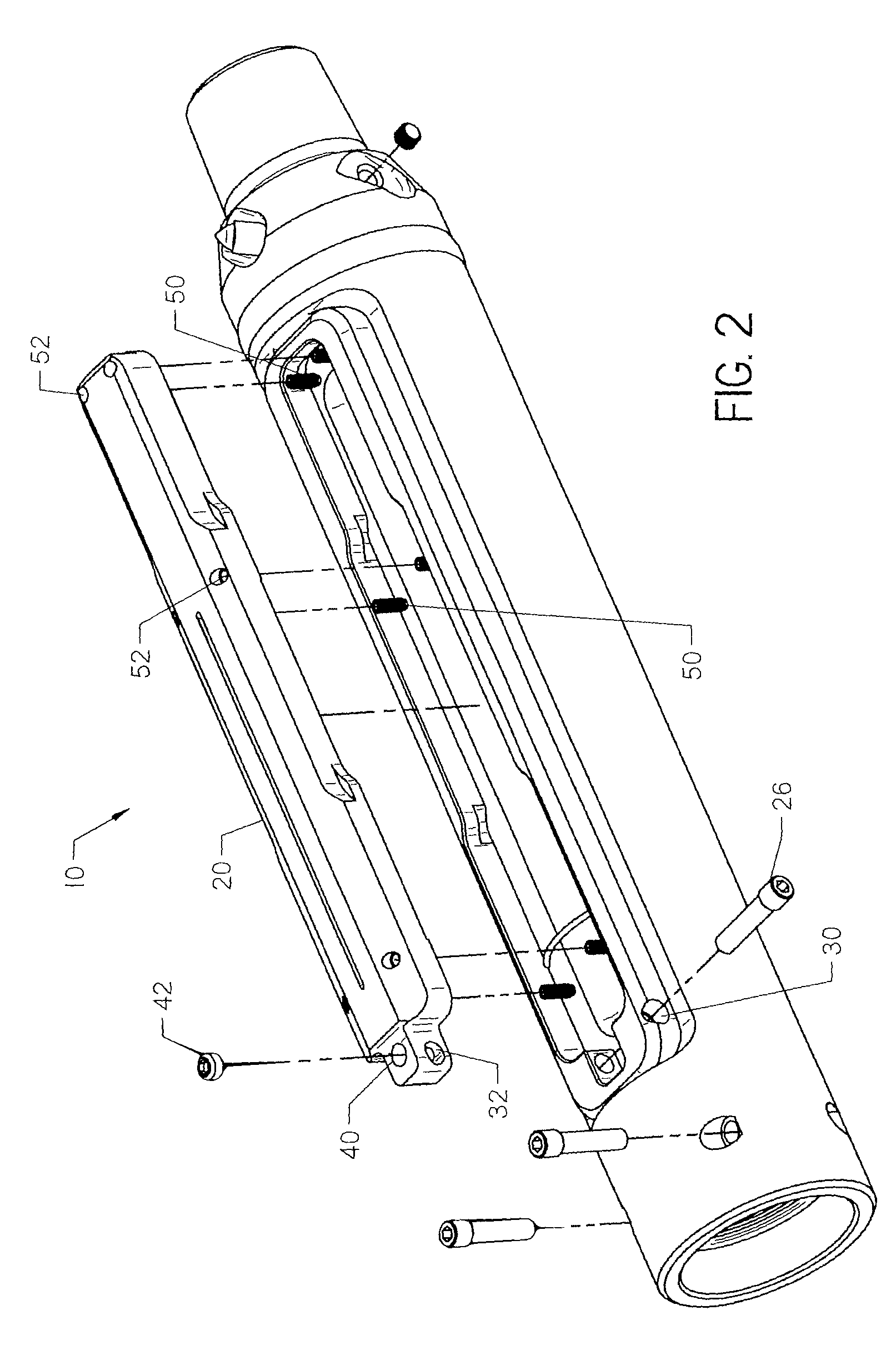 Patent US12312944 Figure 2 – Fretting-wear resistant beacon lid