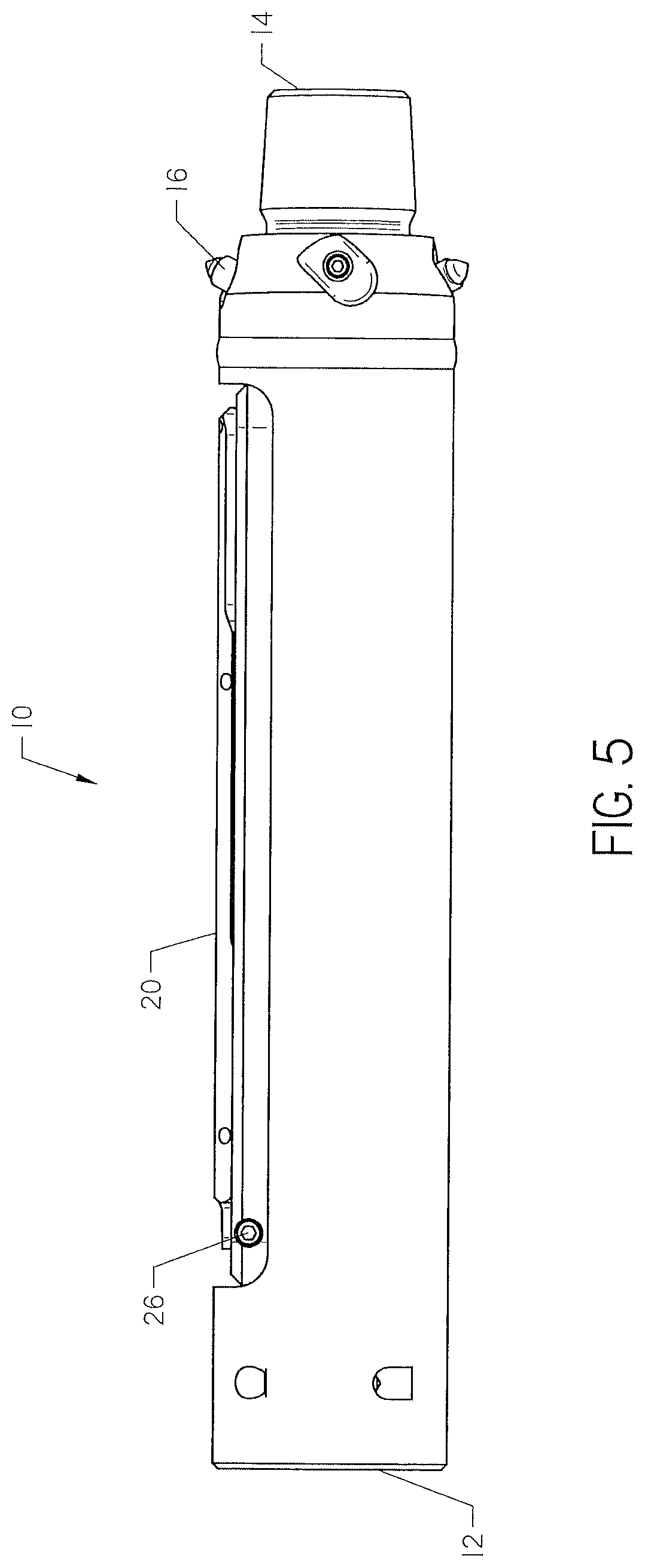 Patent US12312944 Figure 5 – Fretting-wear resistant beacon lid