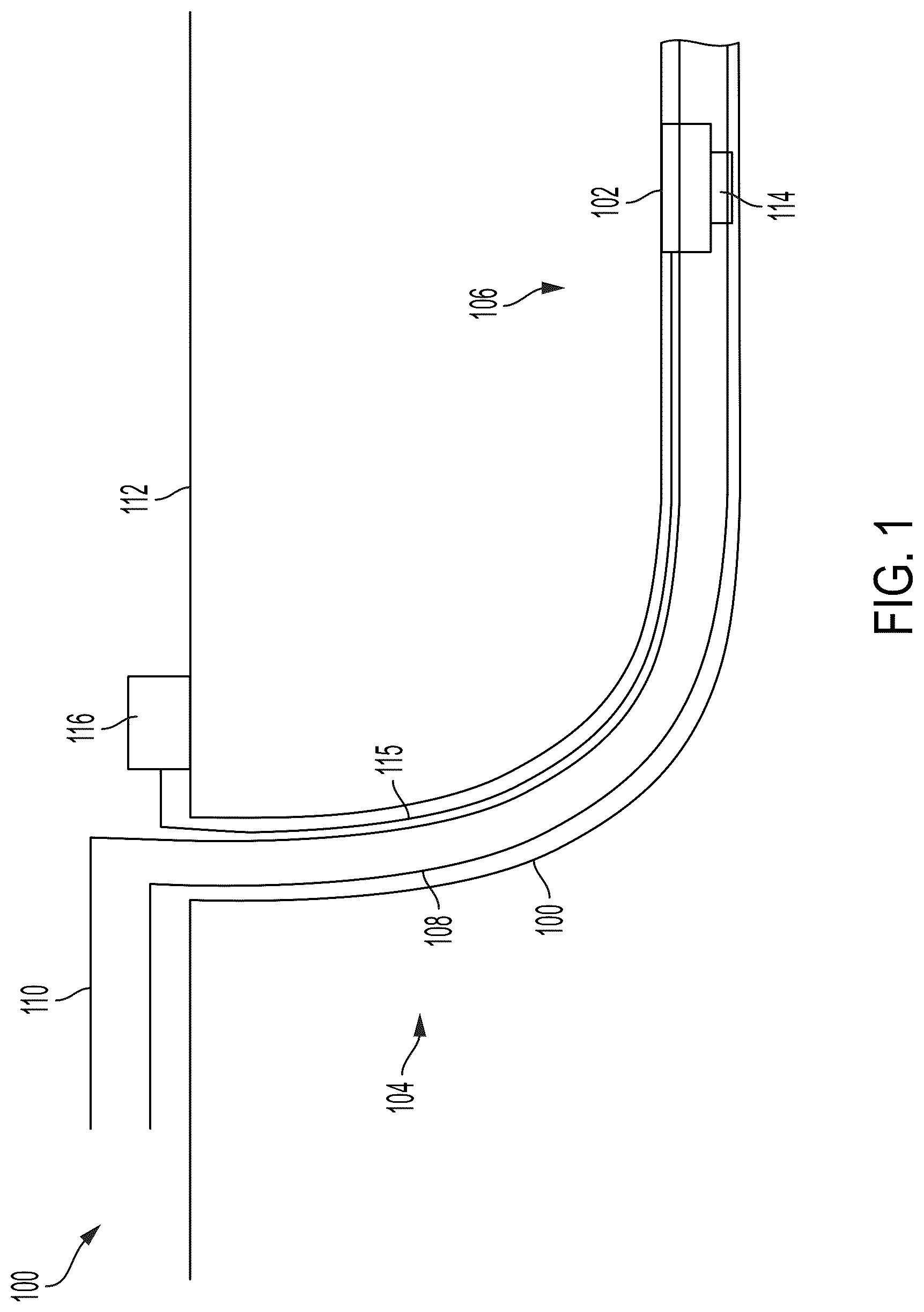 Patent US12312946 Figure 1 – Oil and gas well multi-phase fluid flow monitoring with multiple transducers and machine learning