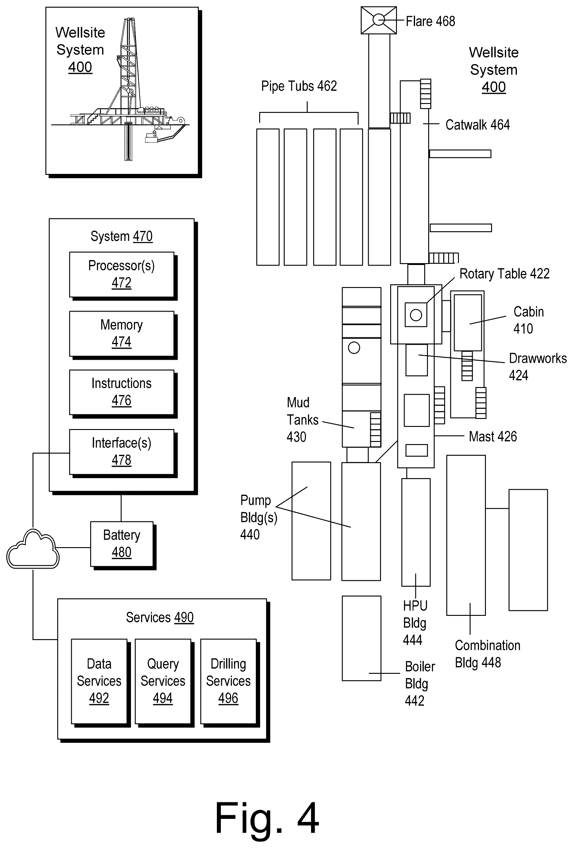 Patent US12312949 Figure 4 – Drilling control