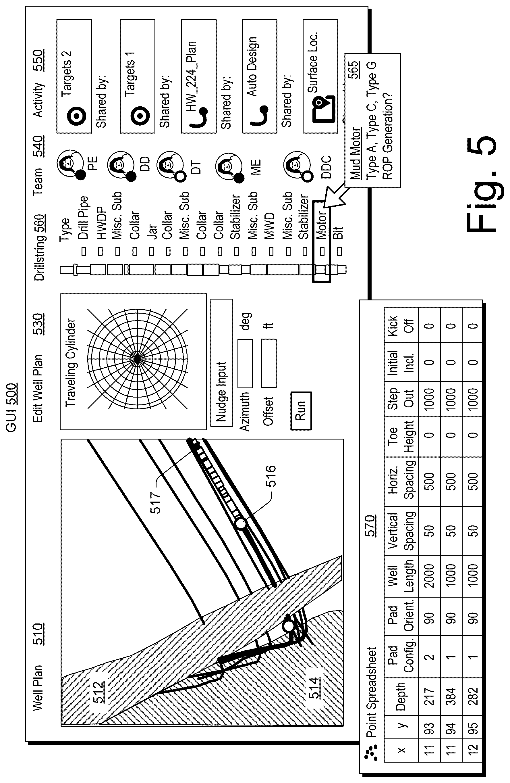 Patent US12312949 Figure 5 – Drilling control