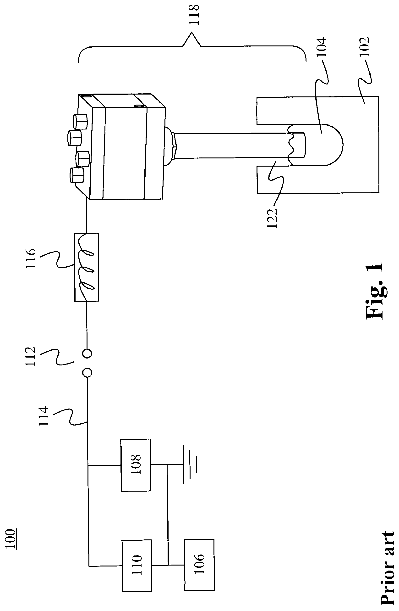 Patent US12312956 — Robust plasma blast probe tip — Figure 1