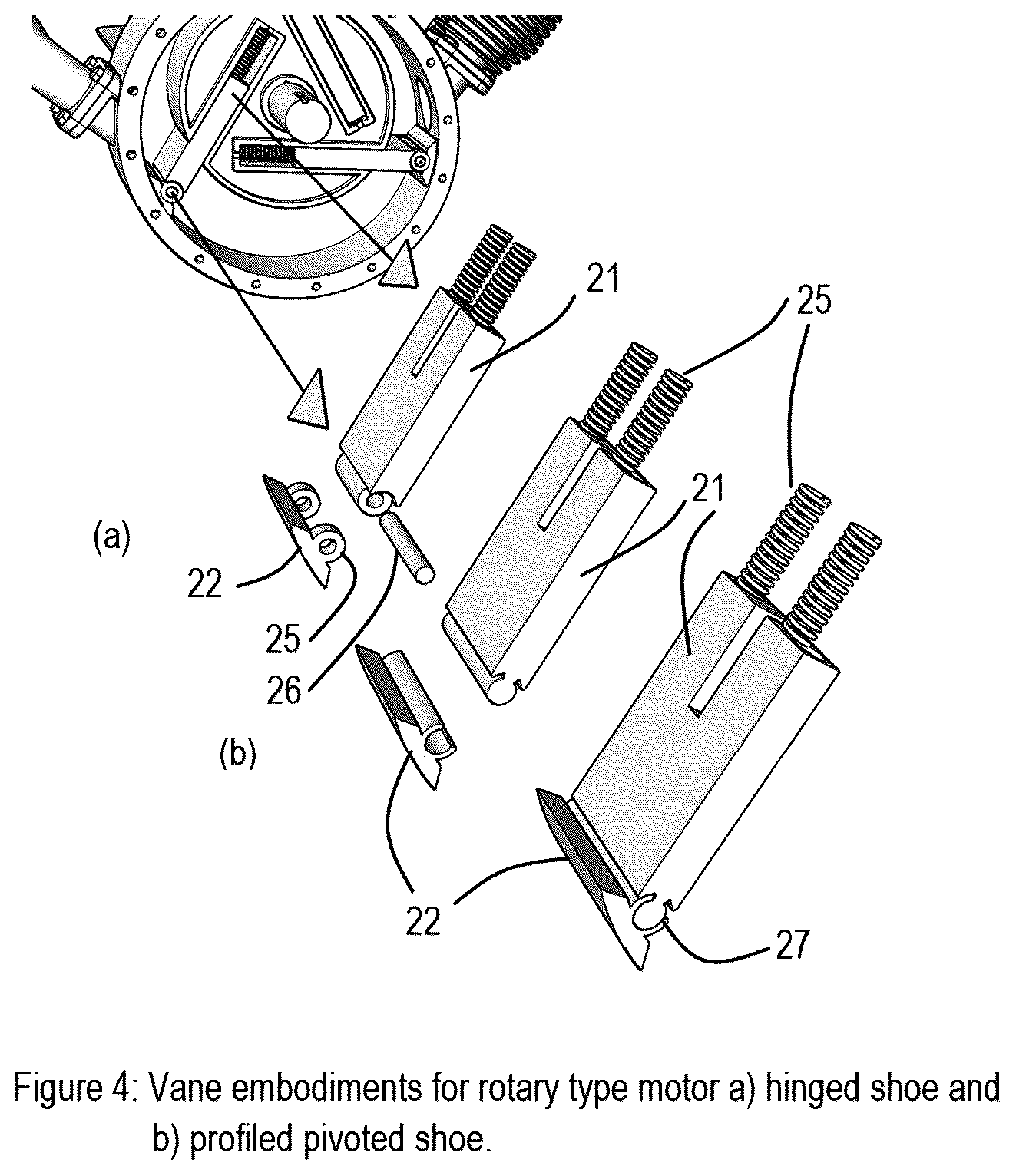 Patent US12312960 Figure 4 – Integrated internal continuous combustion rotary engine