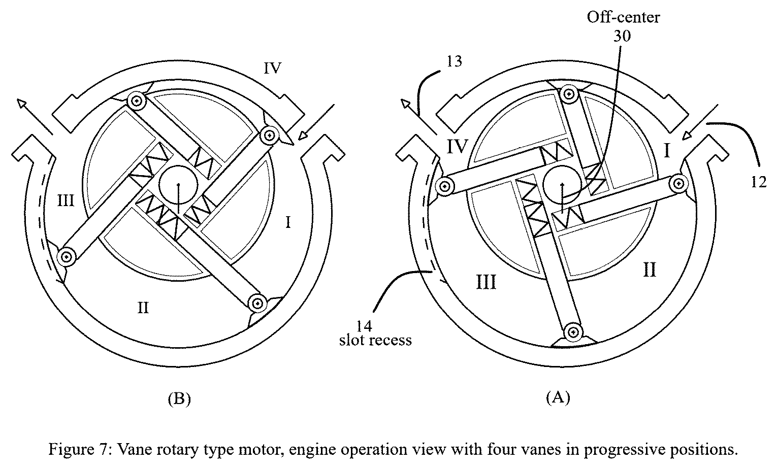 Patent US12312960 Figure 7 – Integrated internal continuous combustion rotary engine