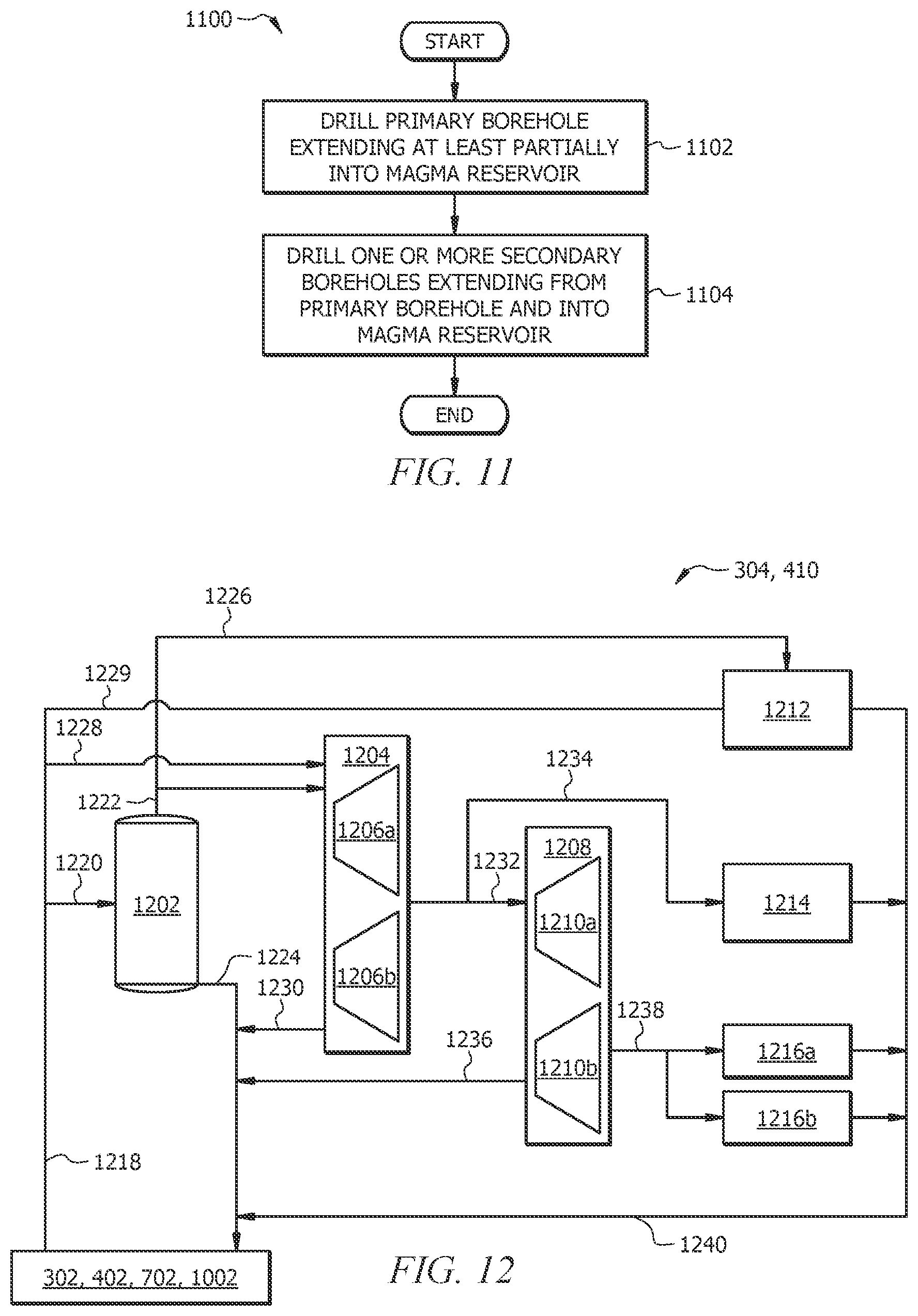 Patent US12312962 Figure 11 – Magma wellbore with directional drilling
