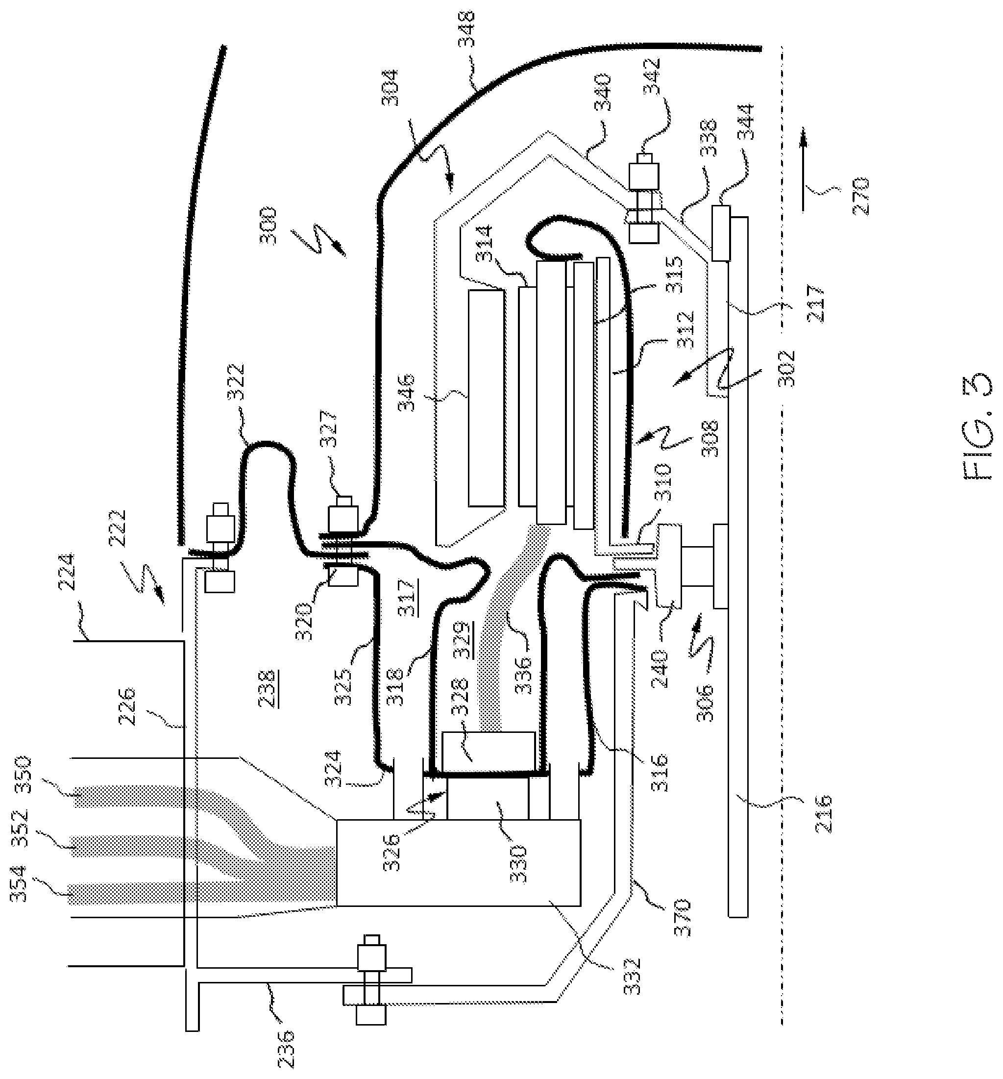 Patent US12312963 Figure 3 – Connection structure for a generator assembly