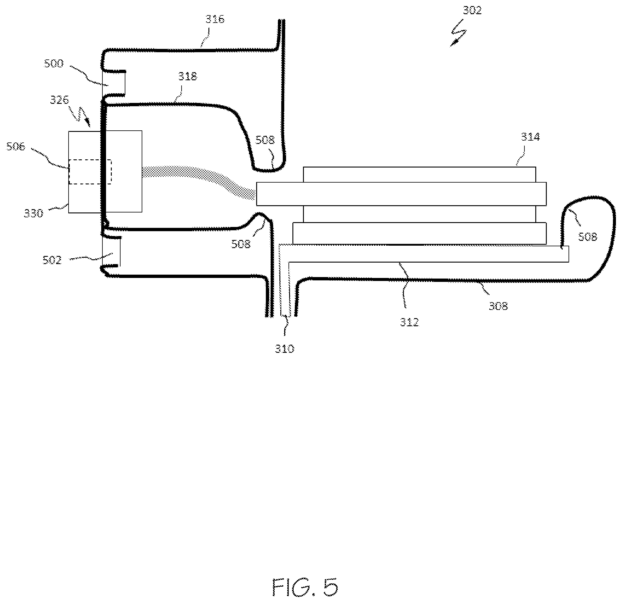 Patent US12312963 Figure 6 – Connection structure for a generator assembly