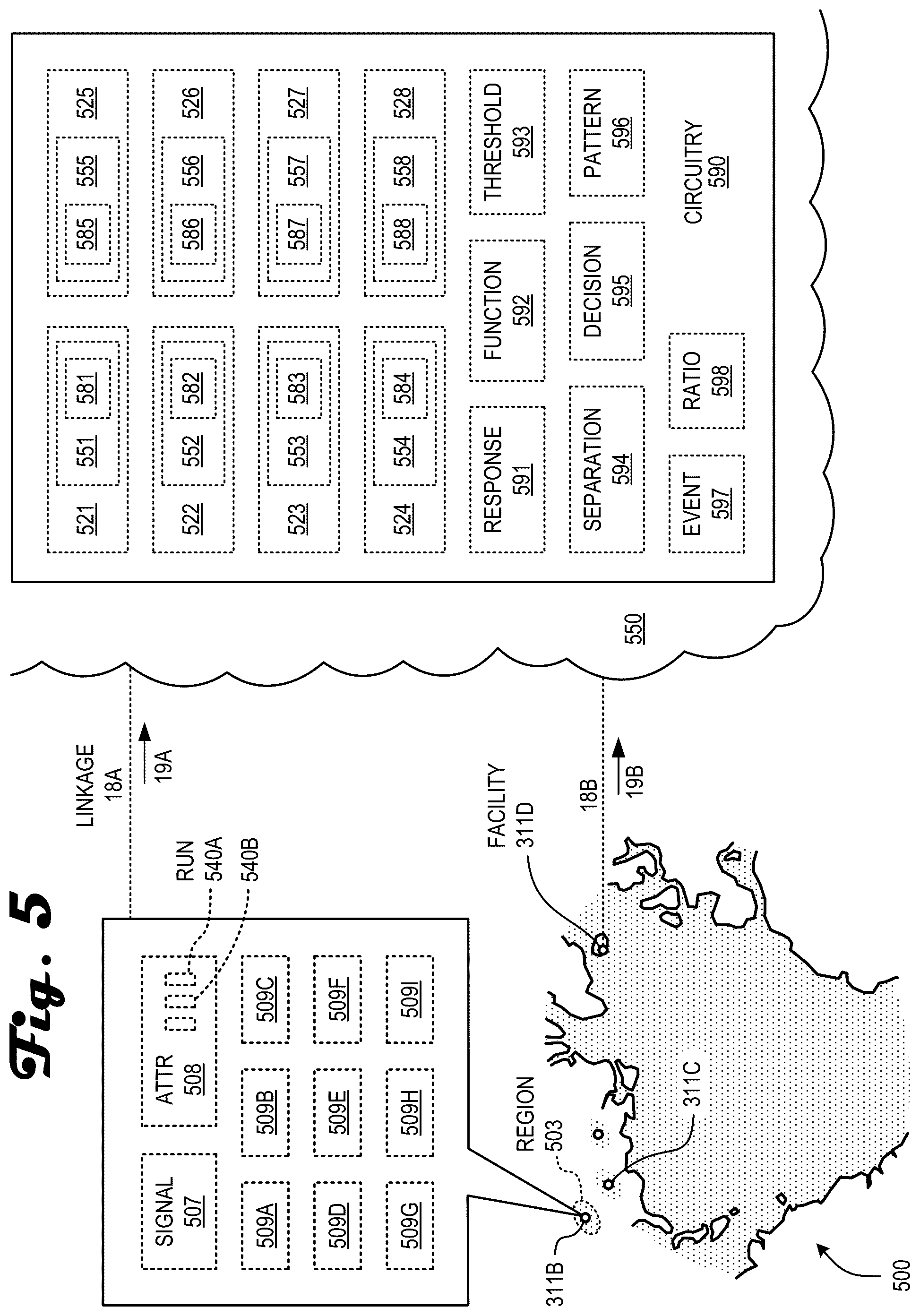 Patent US12312964 Figure 5 – Context-responsive systems and methods for operating a carbon removal facility