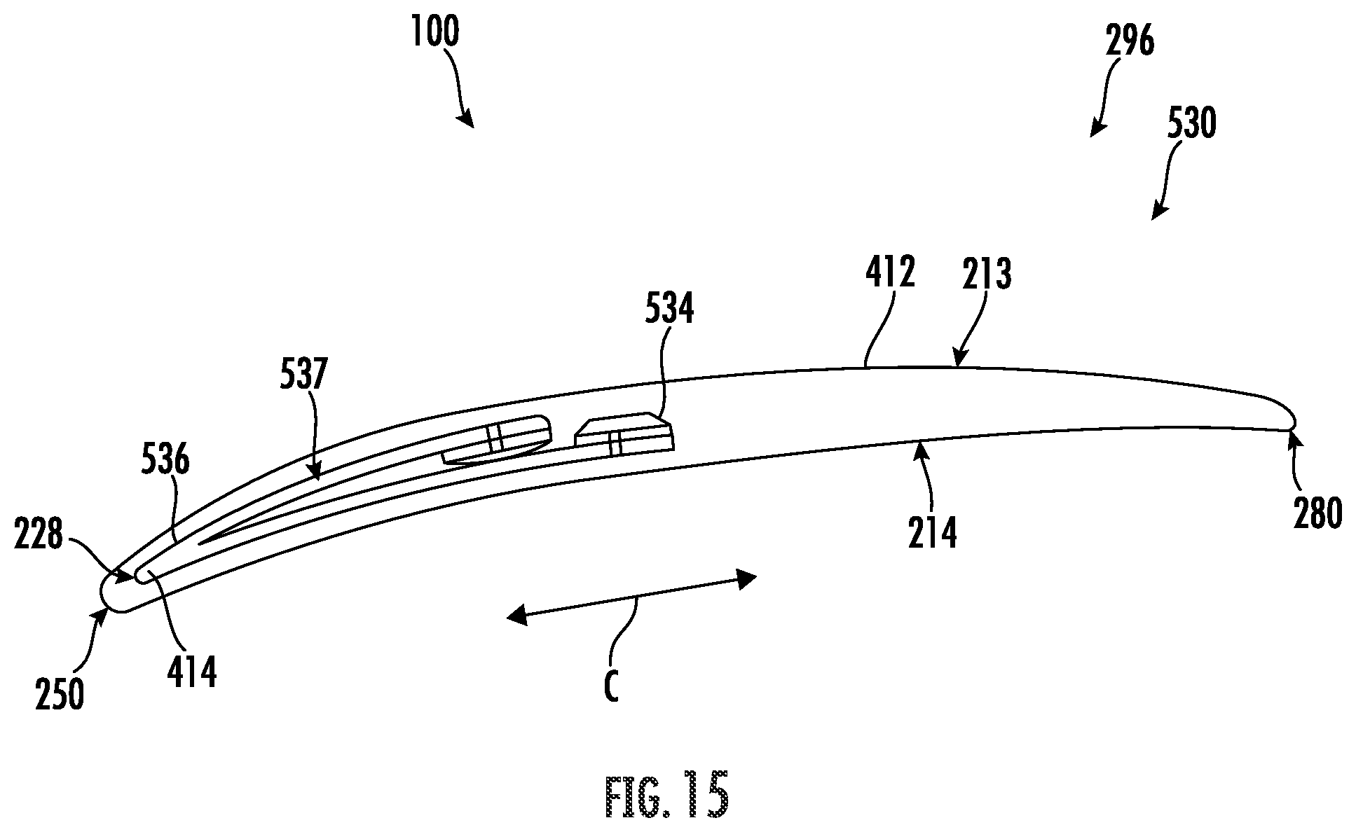 Patent US12312969 Figure 13 – Airfoils for turbofan engines