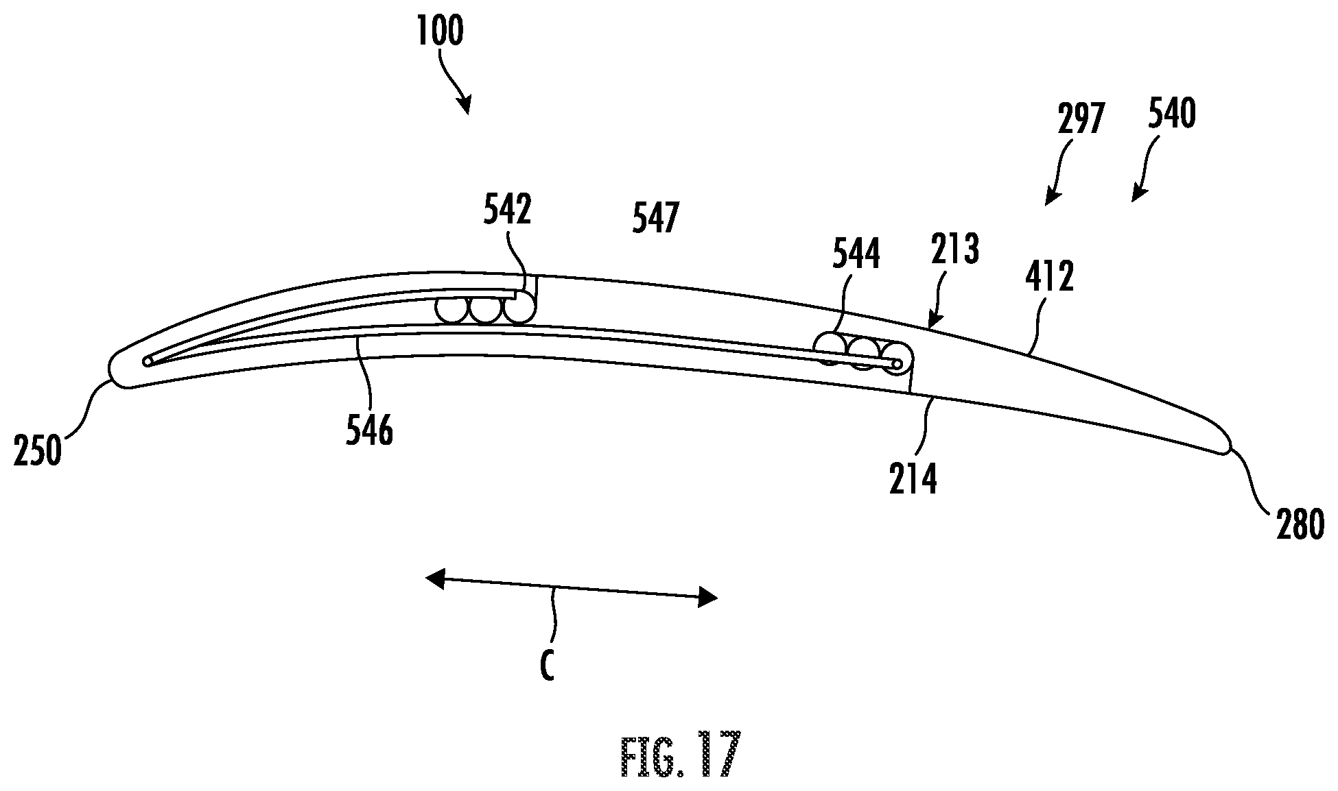 Patent US12312969 Figure 15 – Airfoils for turbofan engines
