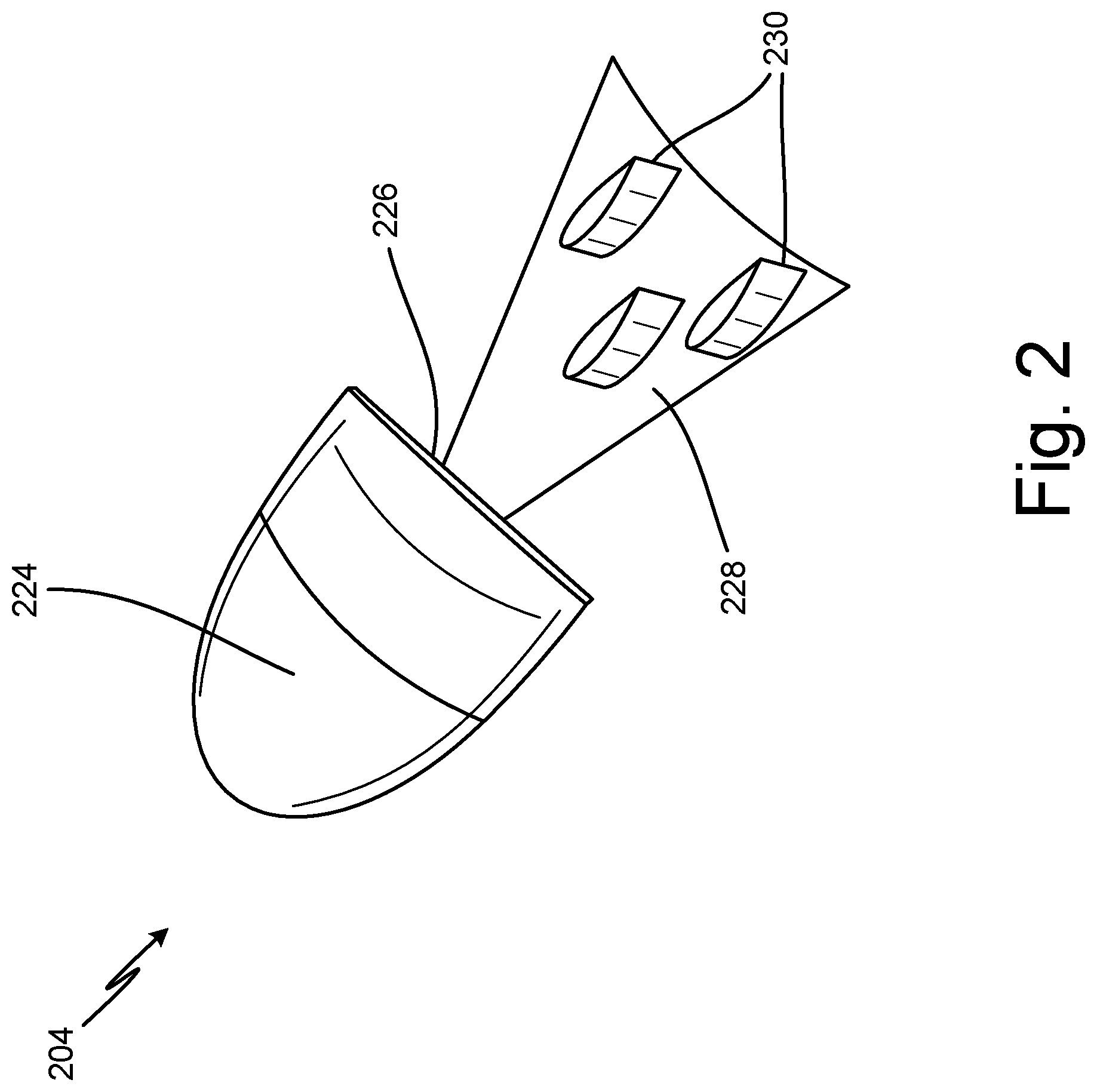 Patent US12312970 Figure 2 – Lubrication network for an attritable engine