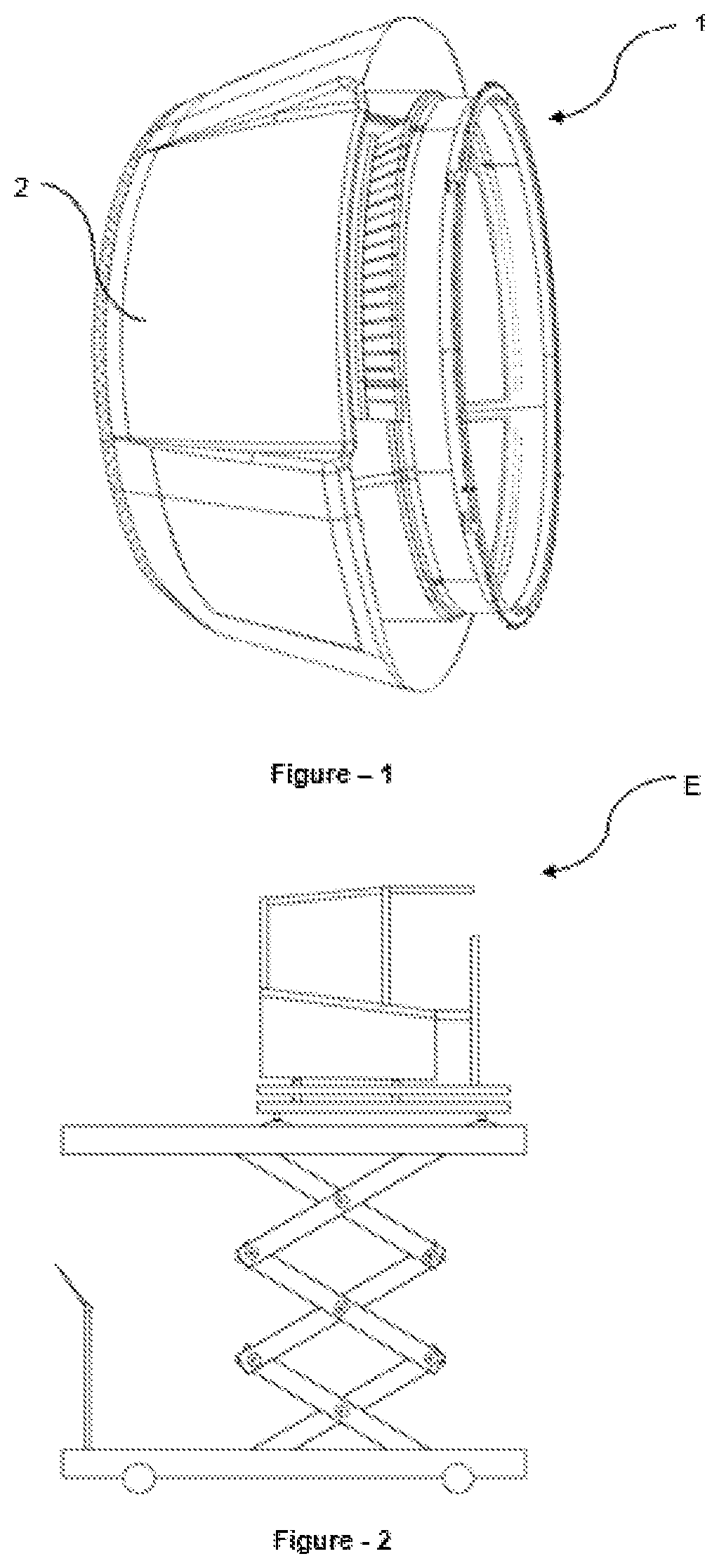 Patent US12312972 Figure 1 – Exhaust mounting mechanism