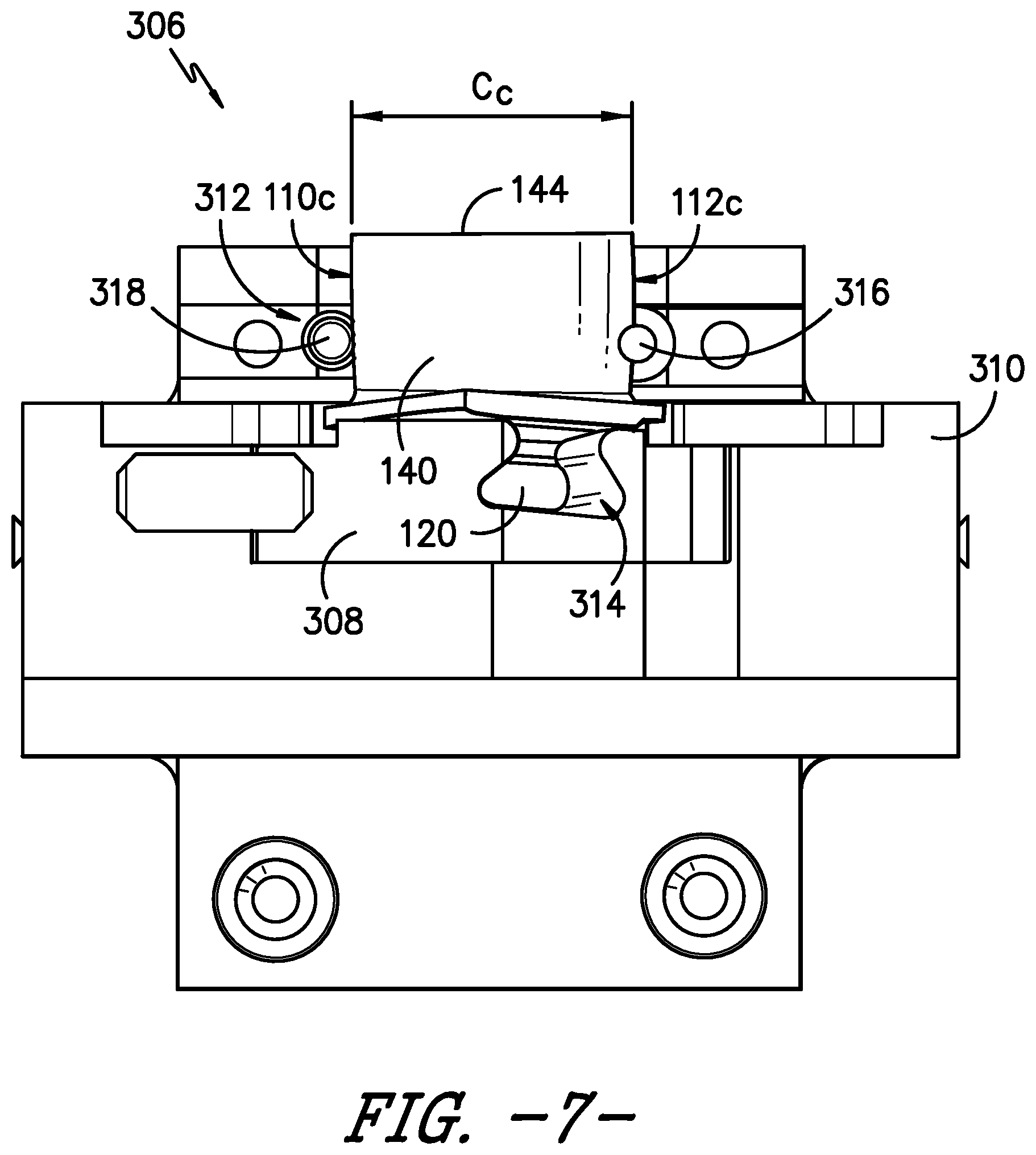 Patent US12312973 Figure 7 – Airfoil joining apparatus and methods
