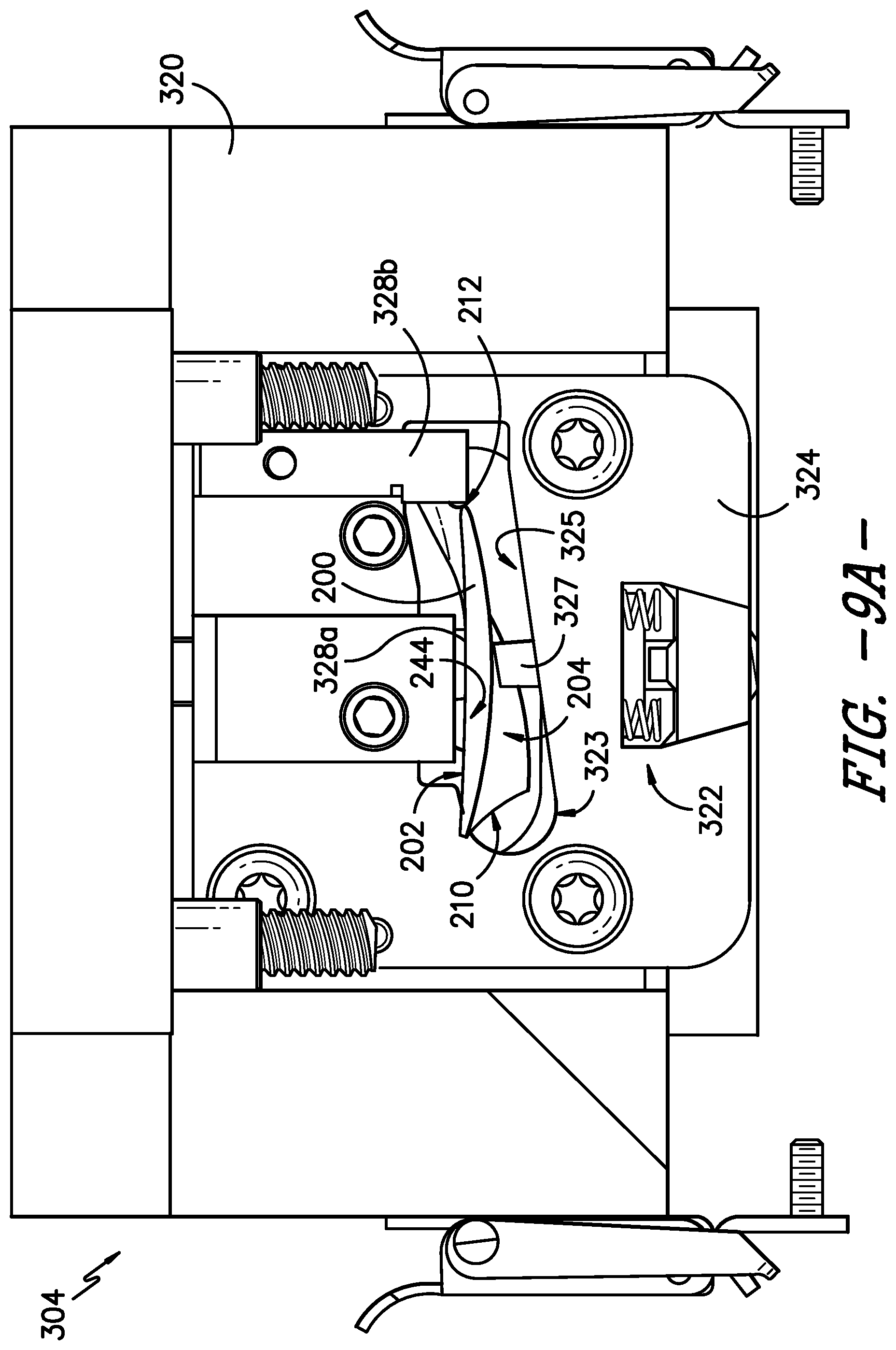 Patent US12312973 Figure 9 – Airfoil joining apparatus and methods