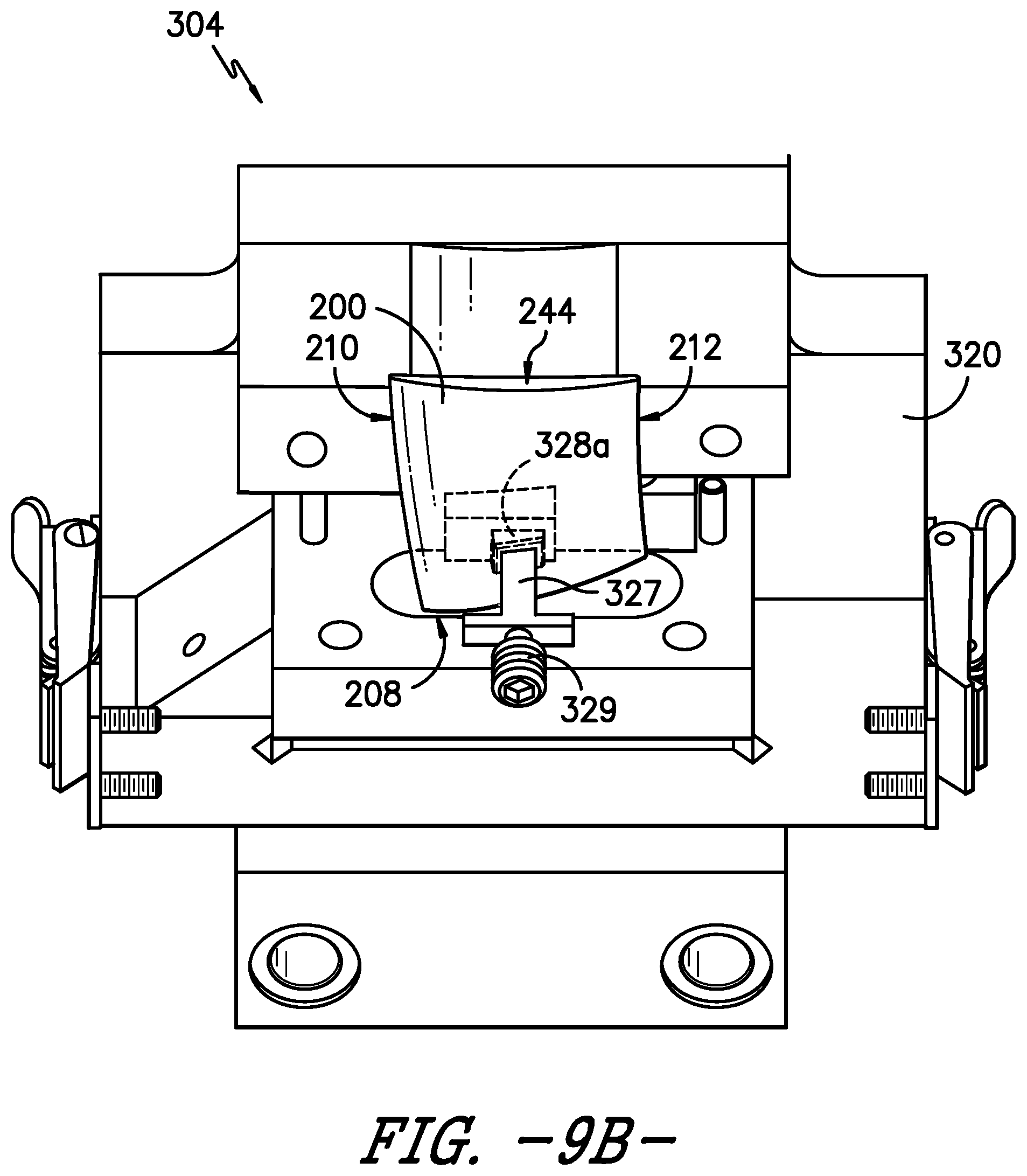 Patent US12312973 Figure 10 – Airfoil joining apparatus and methods