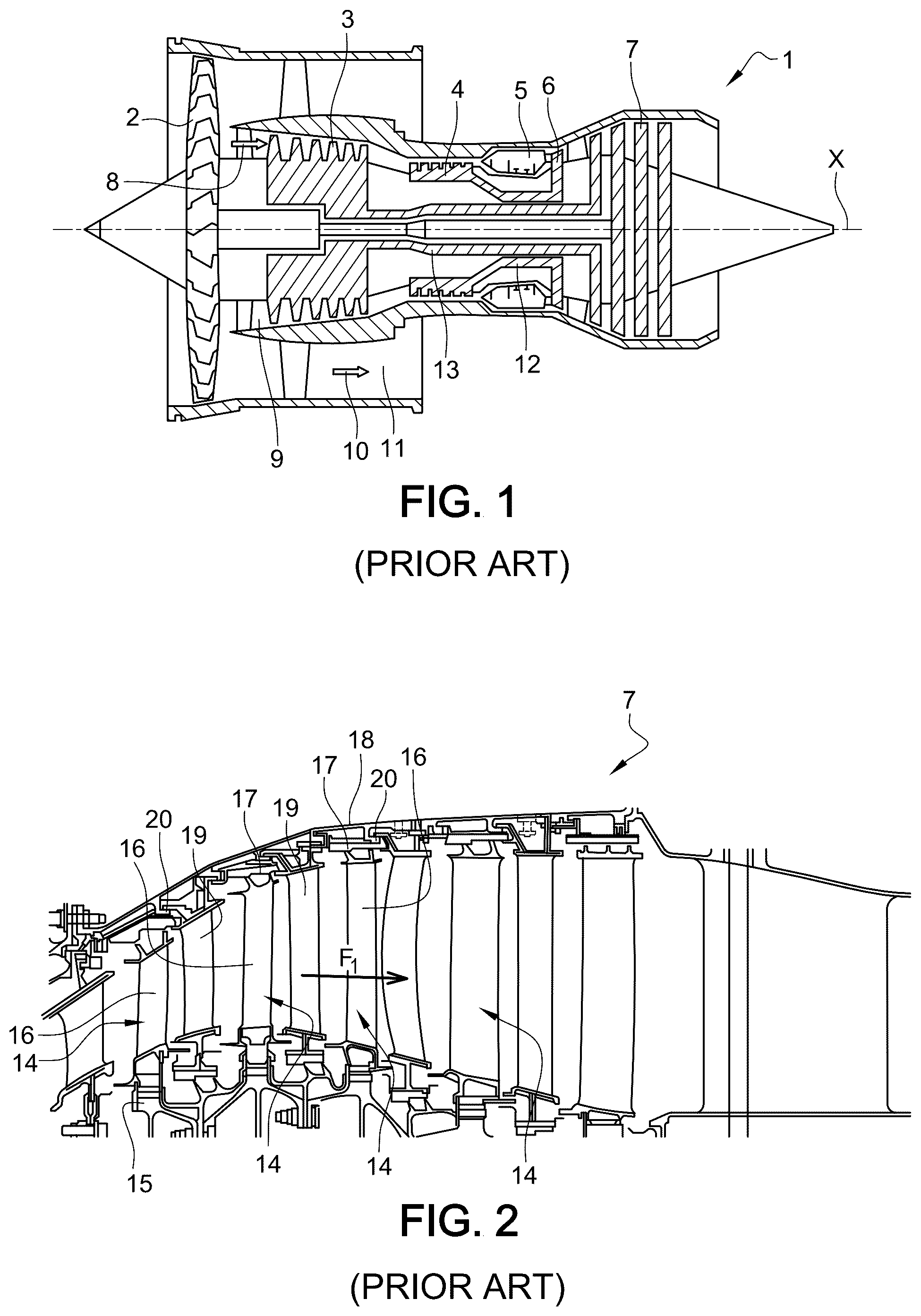 Patent US12312974 Figure 1 – Turbine with pressurised cavities