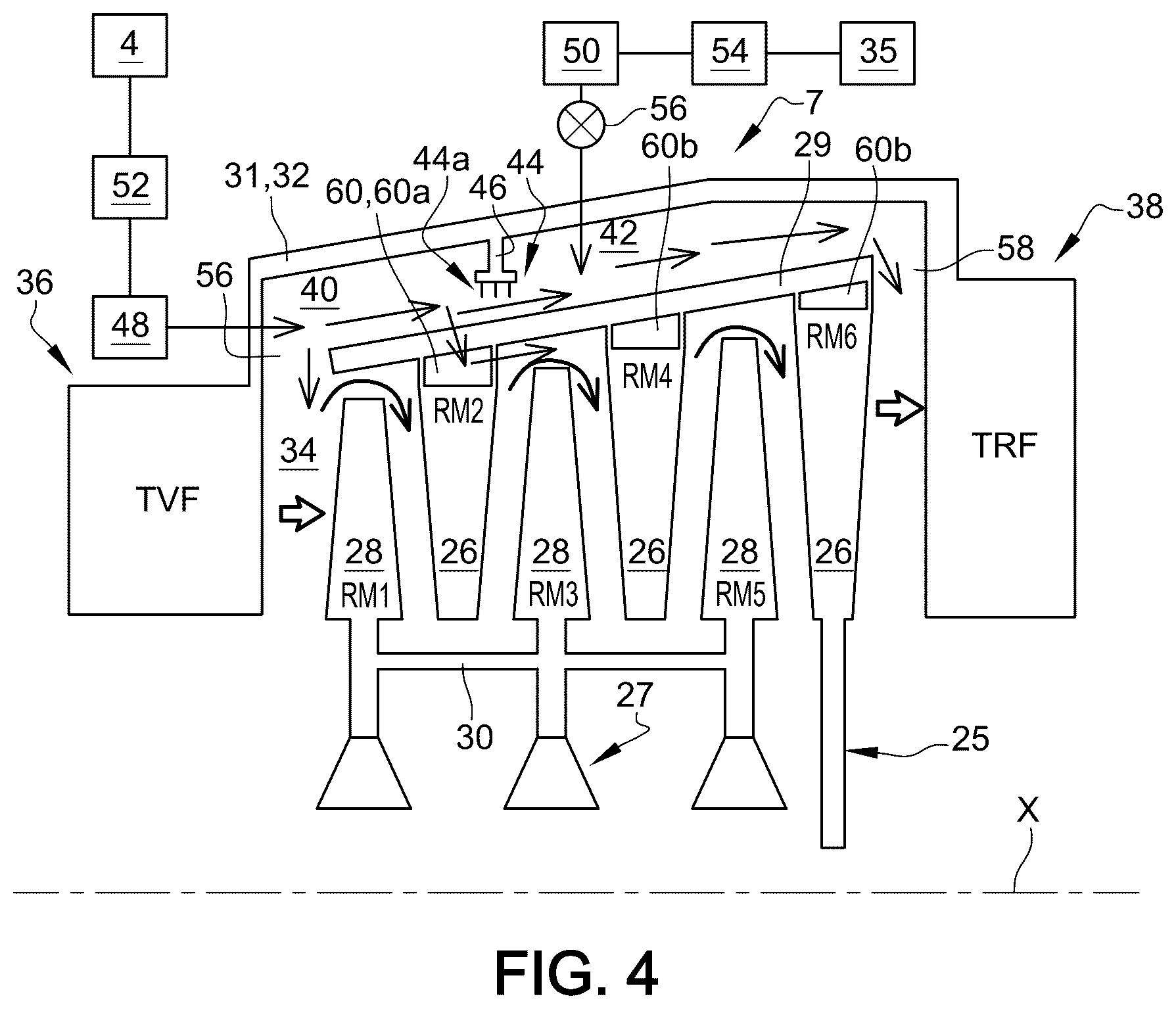 Patent US12312974 Figure 3 – Turbine with pressurised cavities