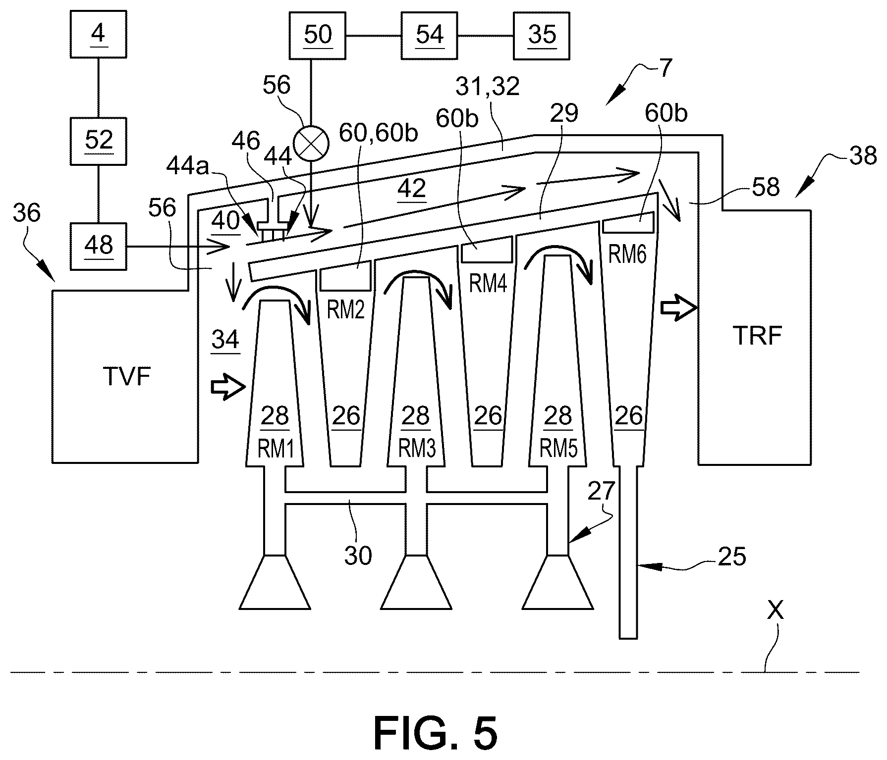 Patent US12312974 Figure 4 – Turbine with pressurised cavities