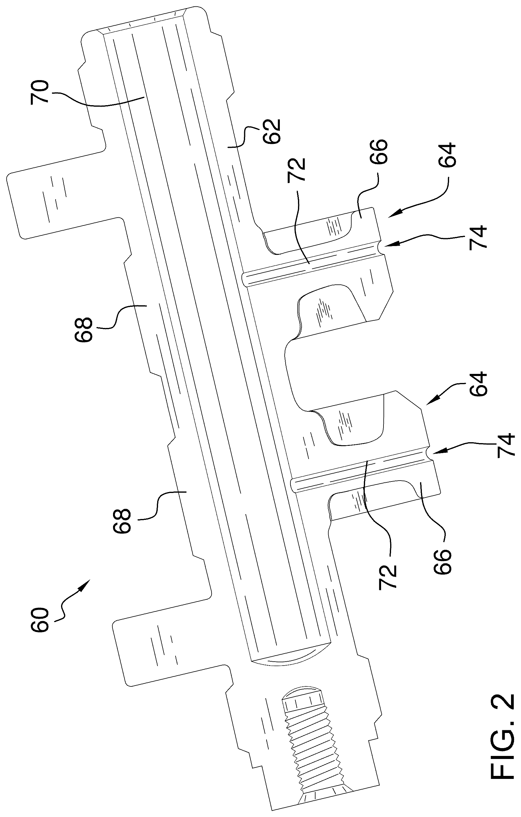 Patent US12312982 Figure 2 – Valve for an overhead cam engine and an overhead cam engine assembly
