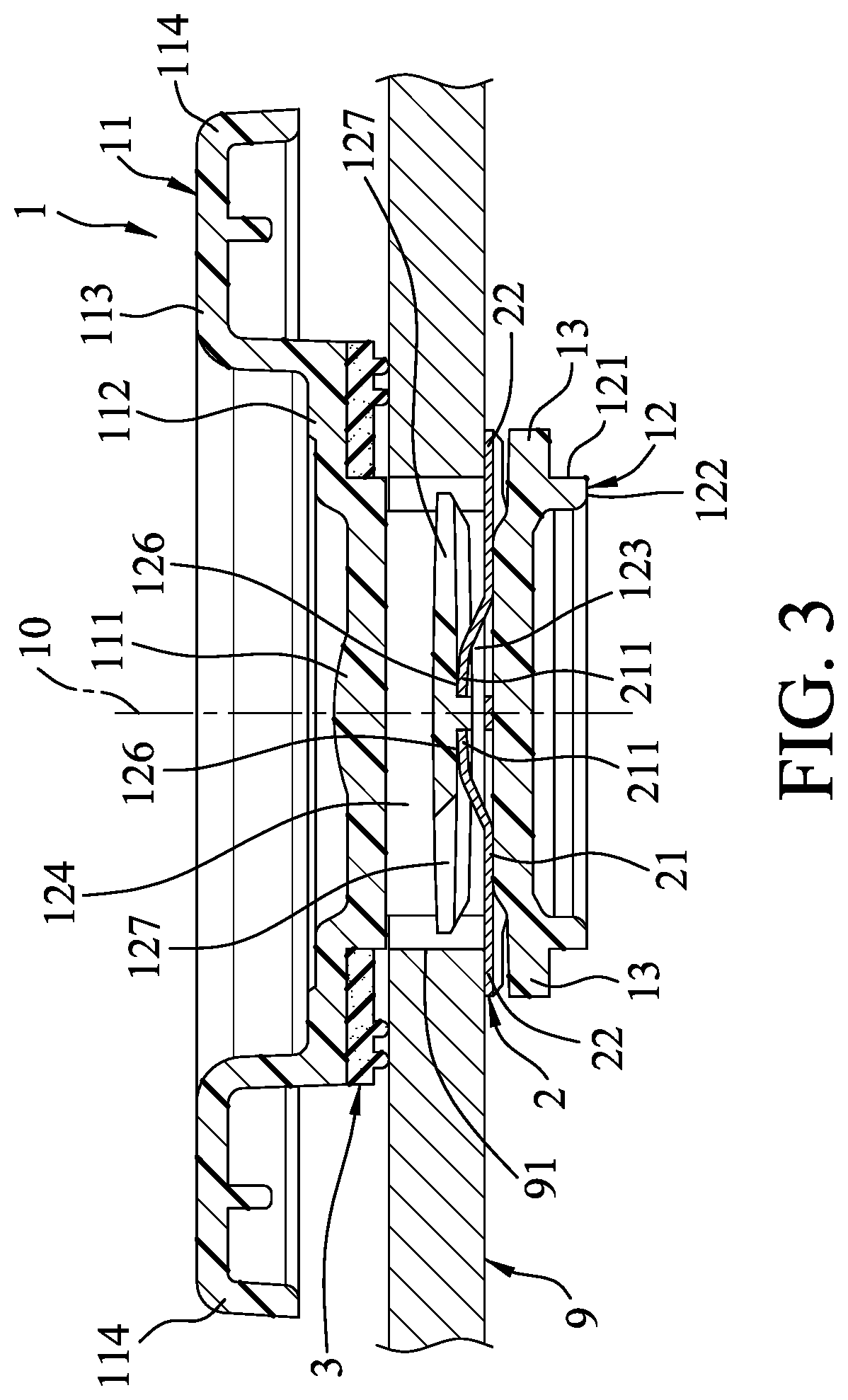 Patent US12312983 Figure 3 – Oil tank cap