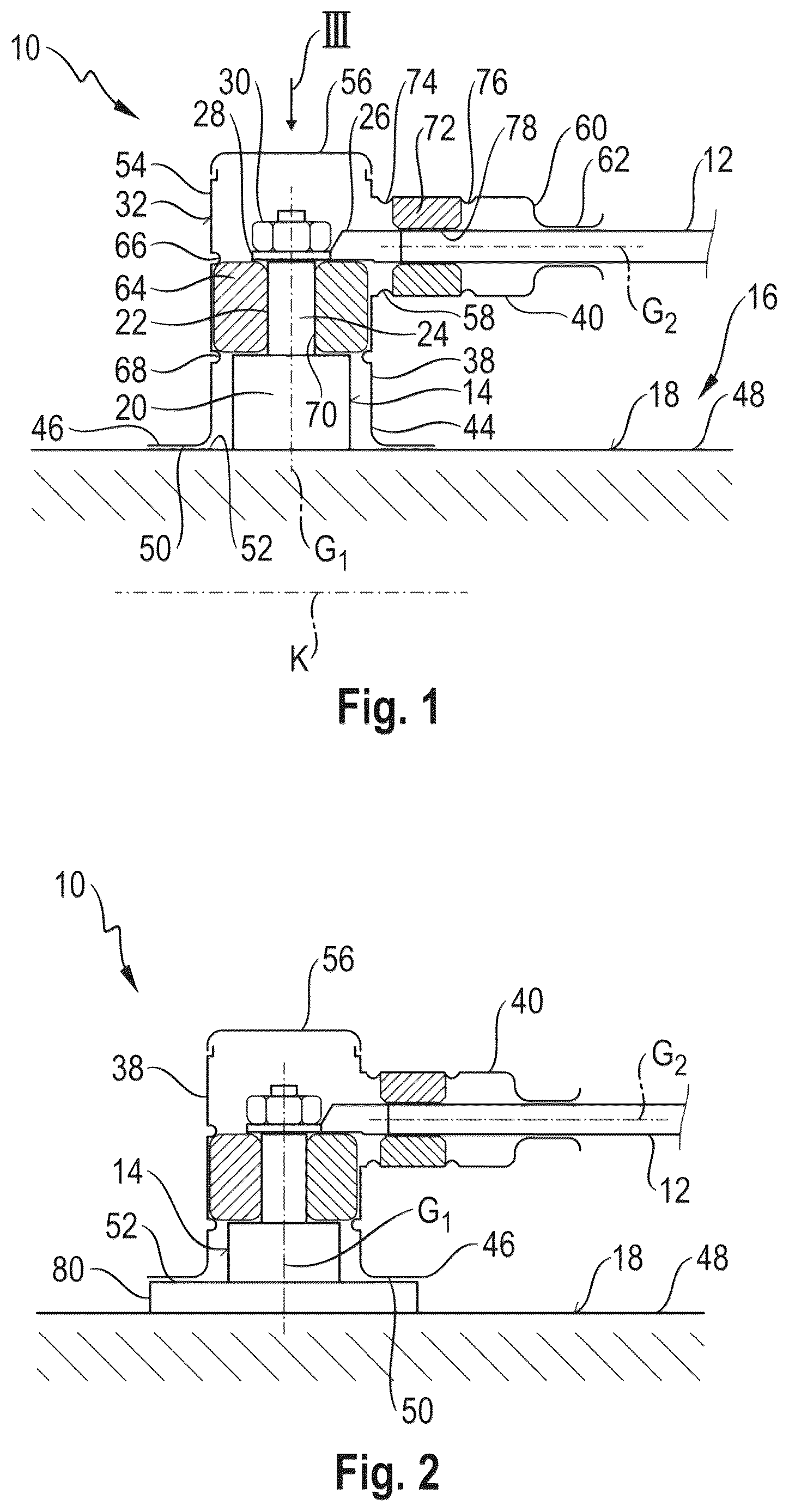 Patent US12312986 — Electrical supply line connection unit suitable for harsh high heat environmental conditions — Figure 1