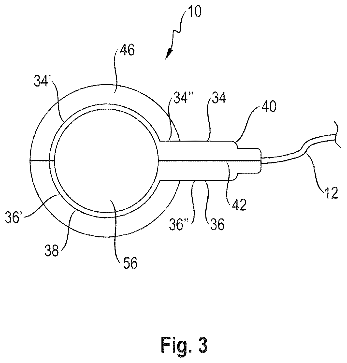 Patent US12312986 Figure 2 – Electrical supply line connection unit suitable for harsh high heat environmental conditions