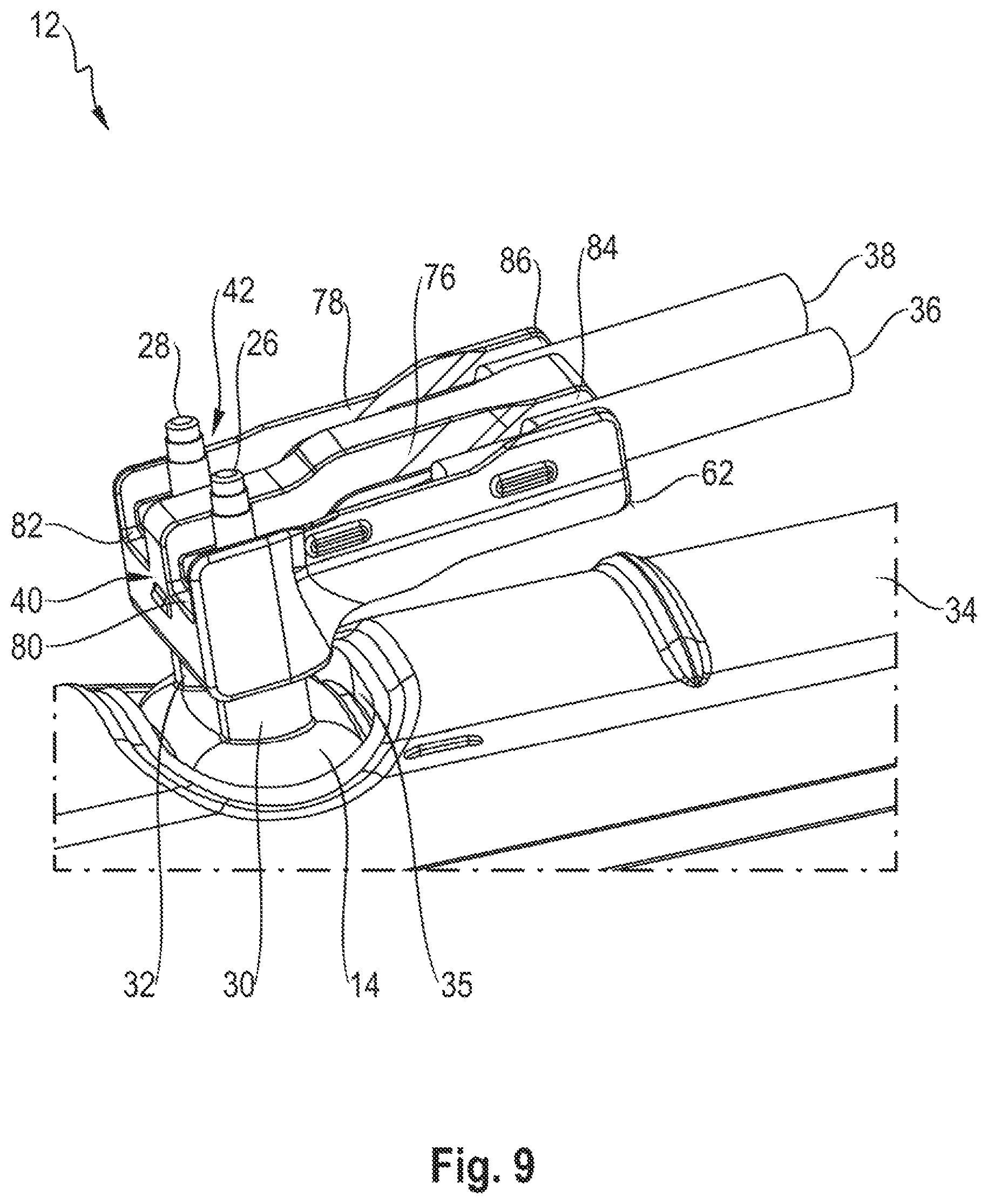 Patent US12312987 Figure 5 – Exhaust gas treatment arrangement