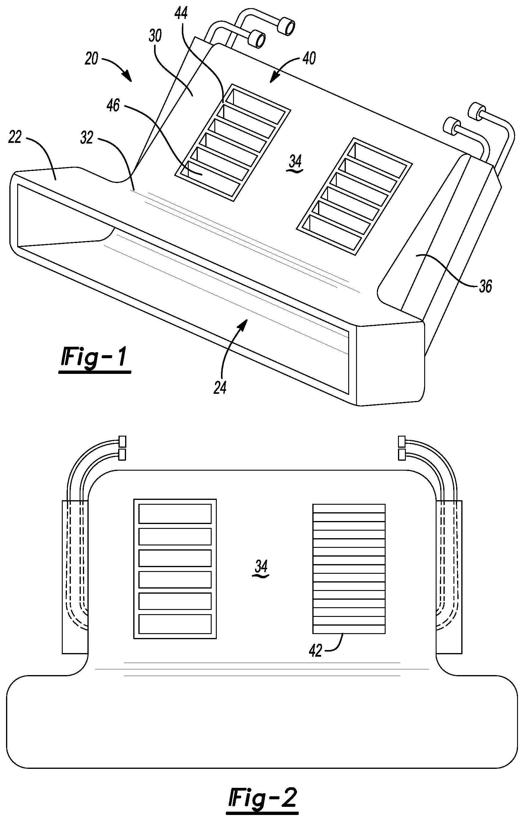 Patent US12312991 Figure 1 – Vehicle cooling system