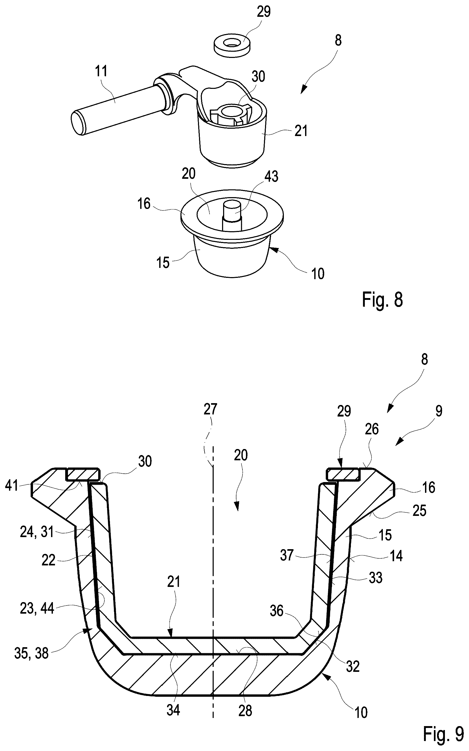 Patent US12312994 Figure 5 – Control device of an exhaust gas guide section of an exhaust gas turbocharger