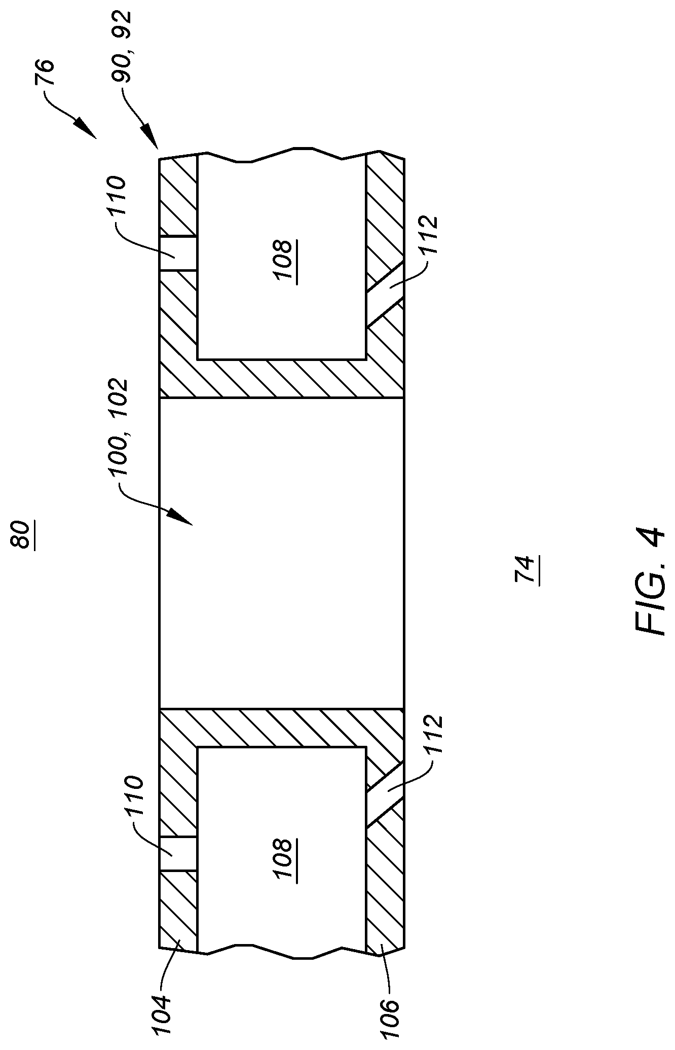 Patent US12312999 Figure 4 – Separating airflows within a turbine engine