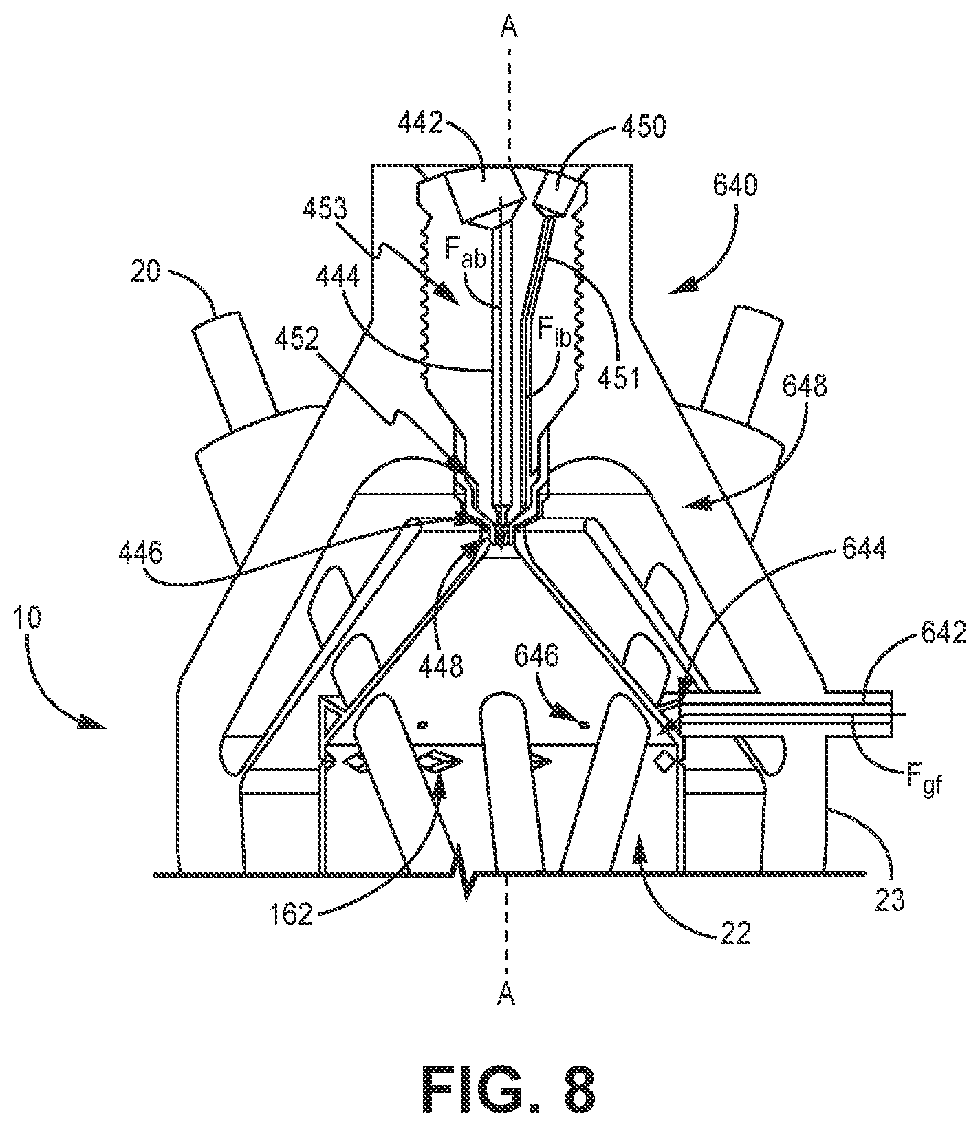 Patent US12313005 Figure 8 – Fuel systems for torch ignition devices