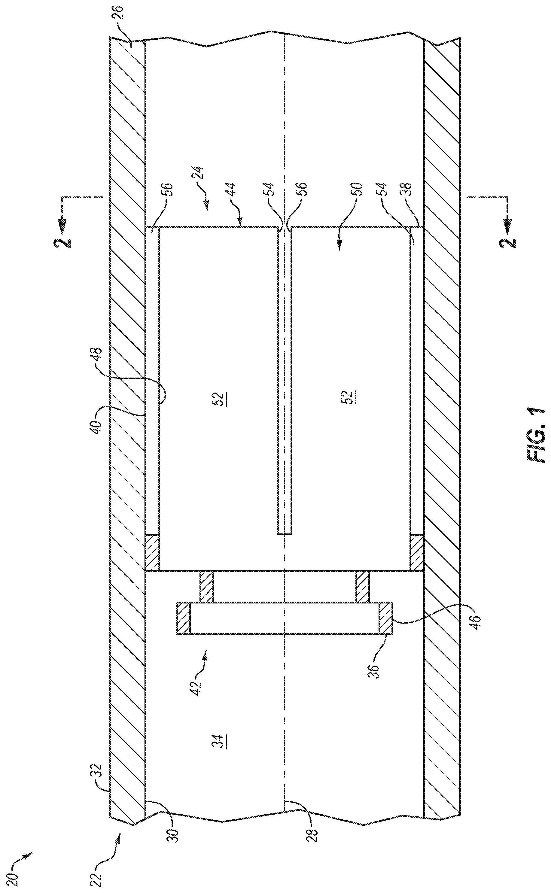 Patent US12313007 Figure 1 – Aircraft powerplant rotating assembly with sacrificial anode(s)