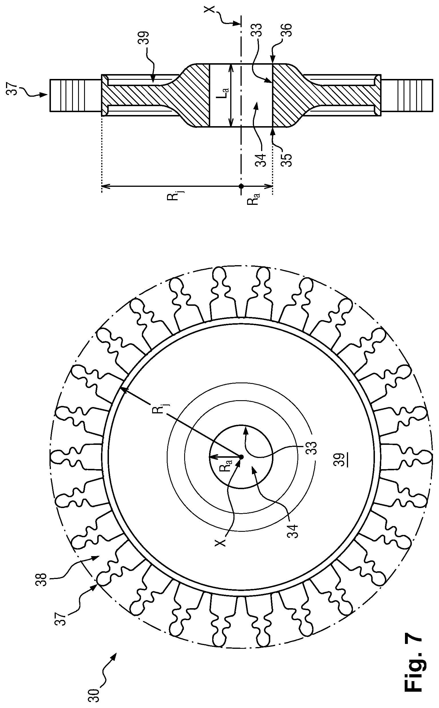 Patent US12313008 Figure 6 – Aeronautical propulsion system