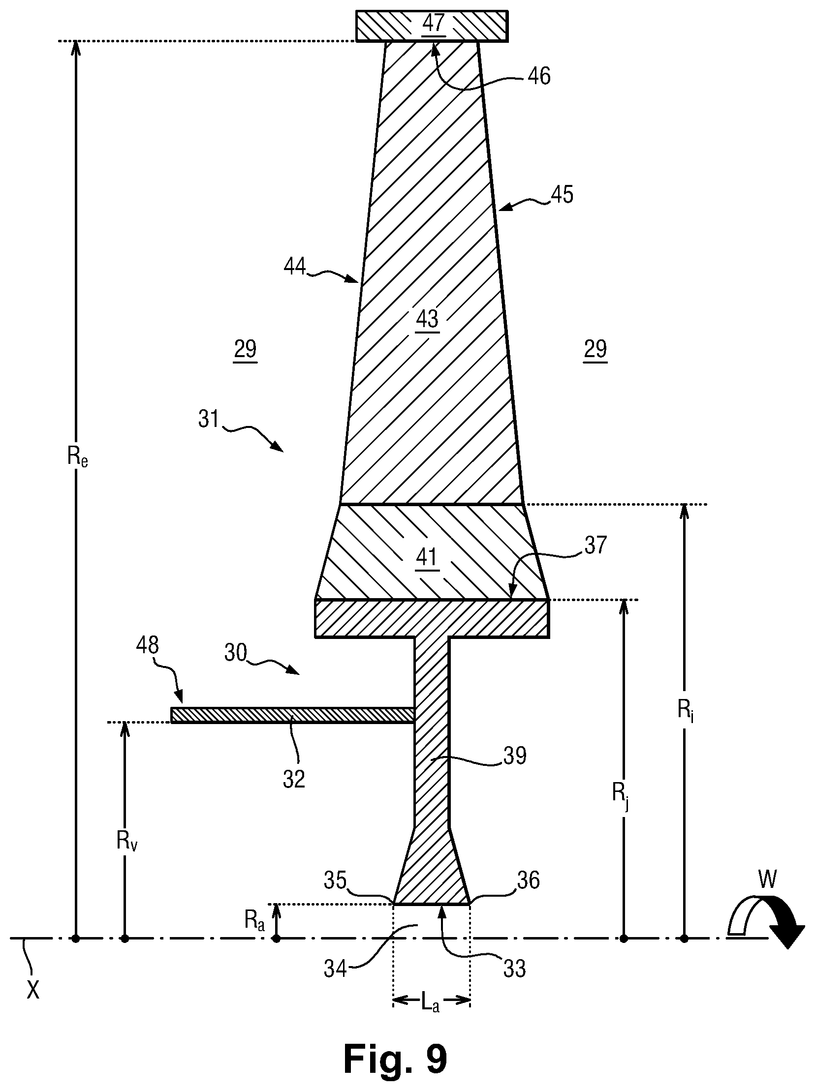 Patent US12313008 Figure 8 – Aeronautical propulsion system