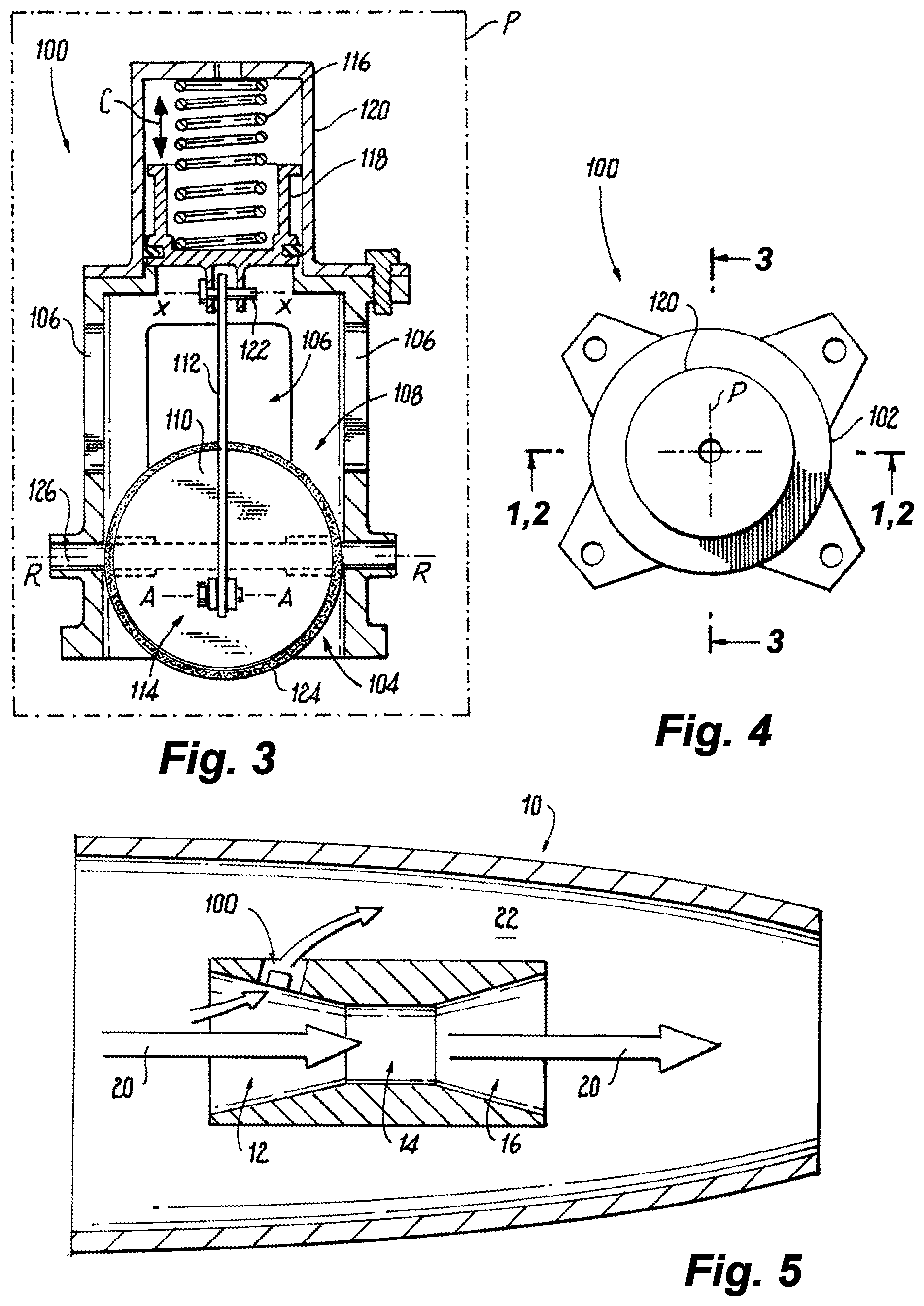 Patent US12313011 Figure 2 – Self-actuated bleed valves for gas turbine engines