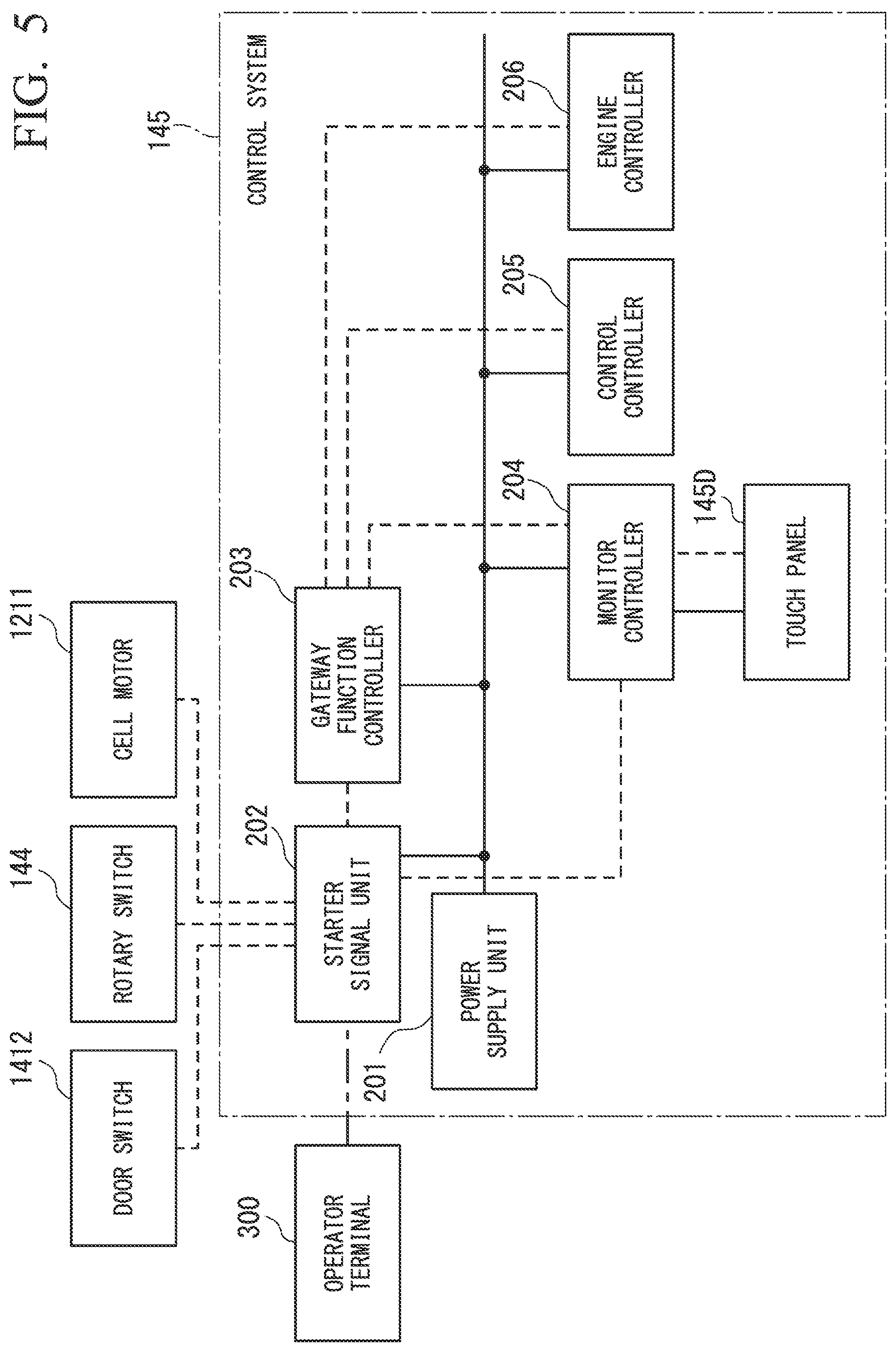 Patent US12313016 Figure 4 – Stop system for engine of work machine, and stop method for engine of work machine