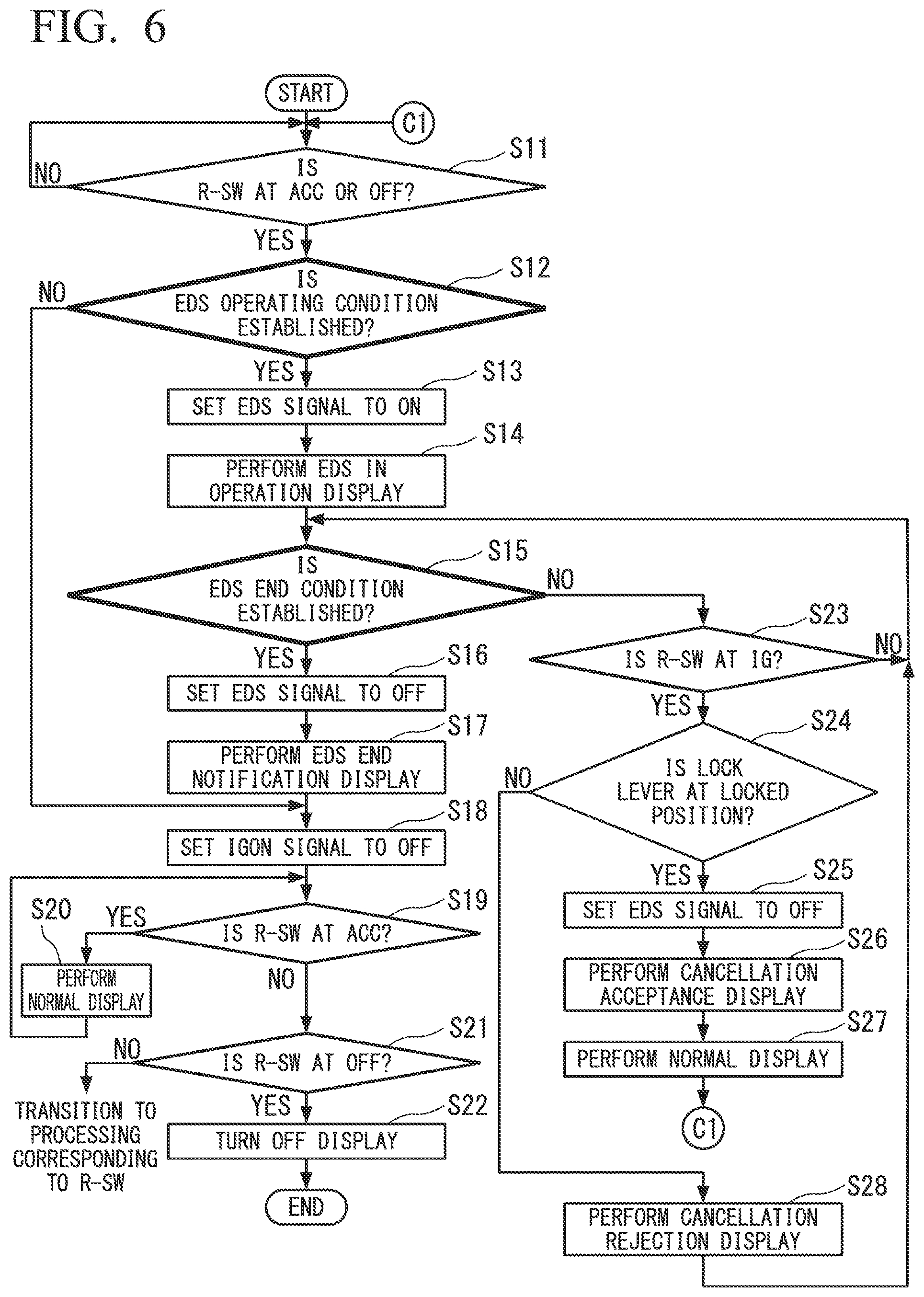 Patent US12313016 Figure 5 – Stop system for engine of work machine, and stop method for engine of work machine