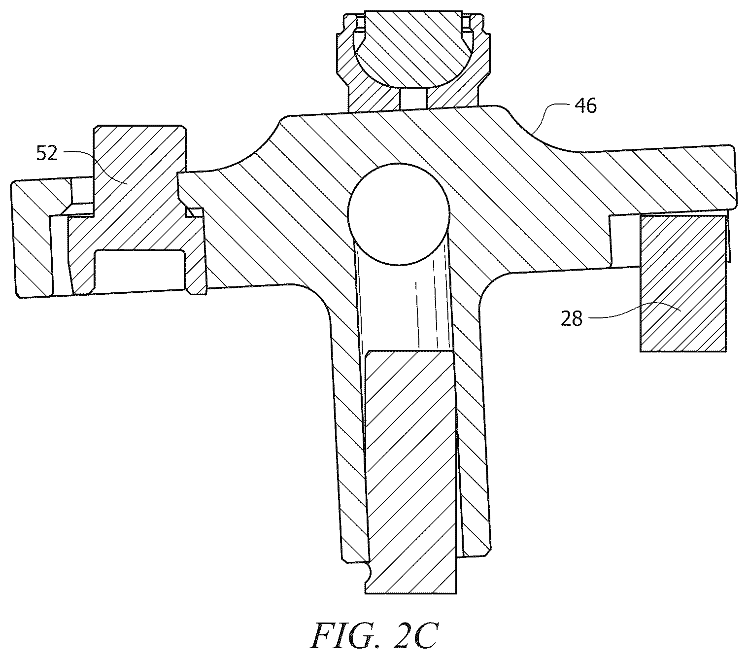 Patent US12313019 Figure 4 – Valve bridge stabilizer for engine braking