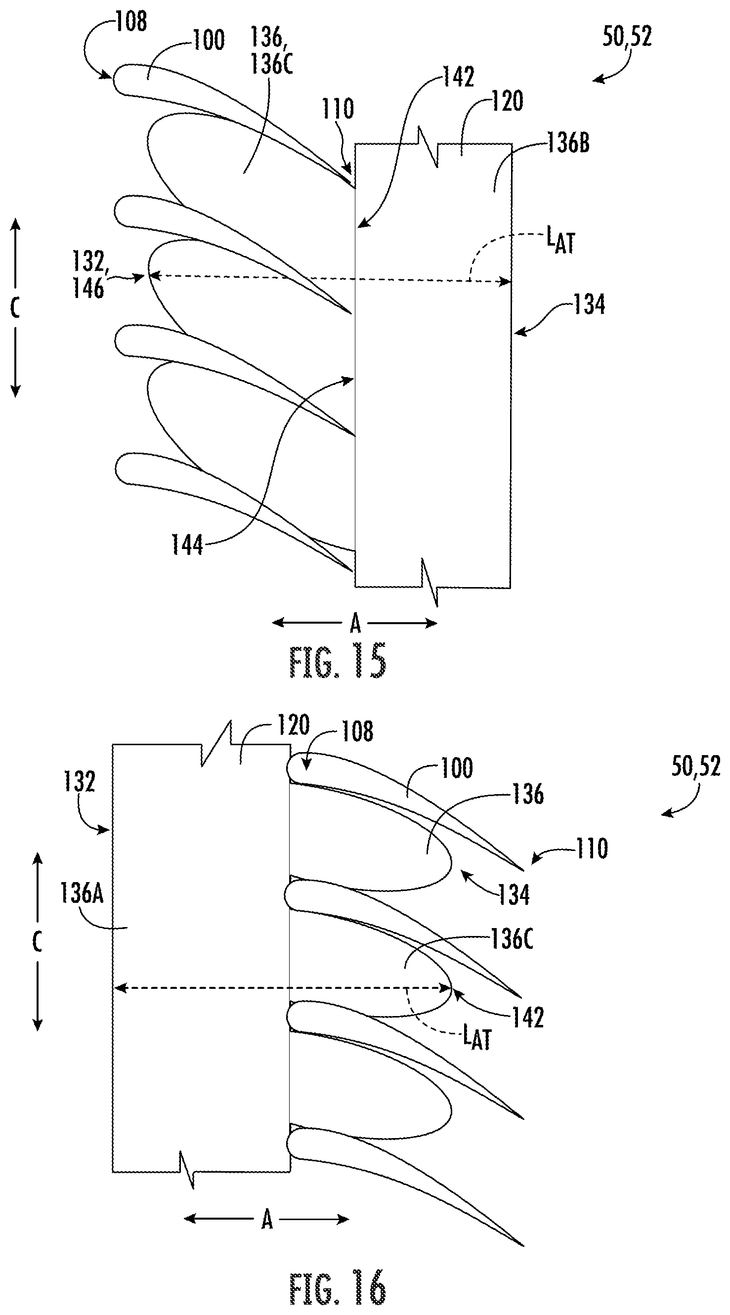 Patent US12313021 Figure 9 – Outer nacelle with inlet guide vanes and acoustic treatment