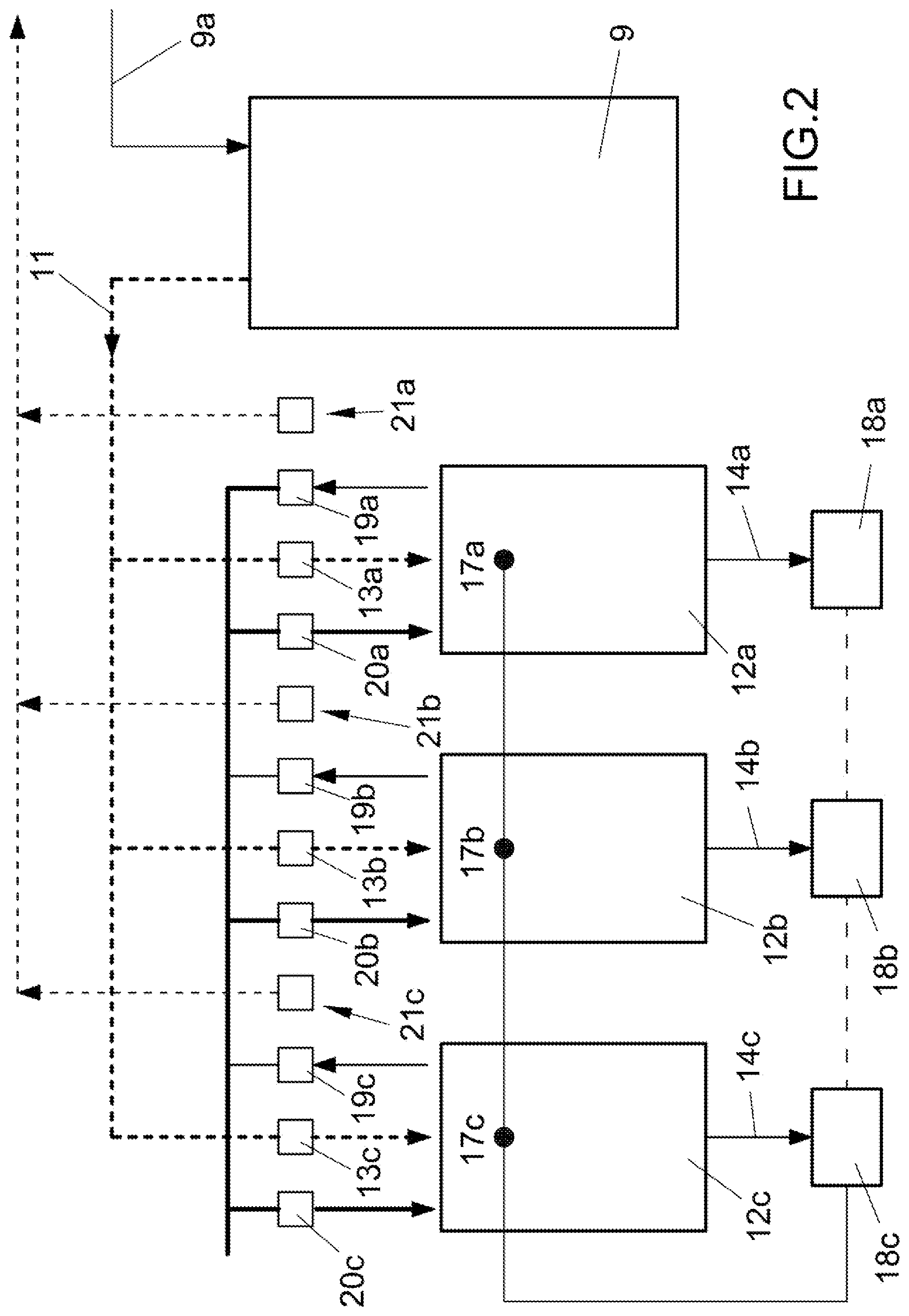 Patent US12313026 Figure 2 – Electricity generation and accumulation system