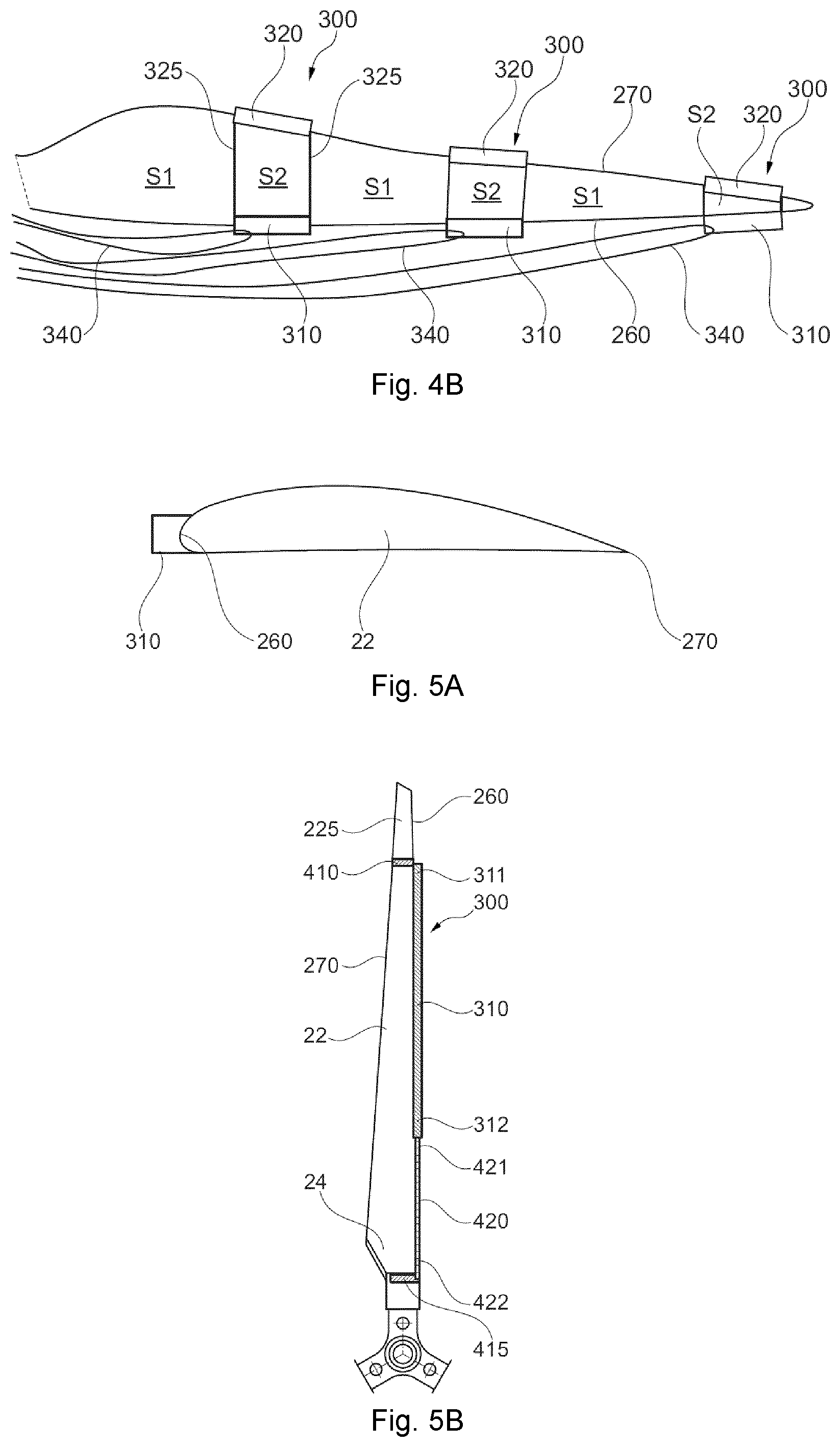 Patent US12313029 Figure 4 – Devices and methods for mitigating vibrations in wind turbine blades