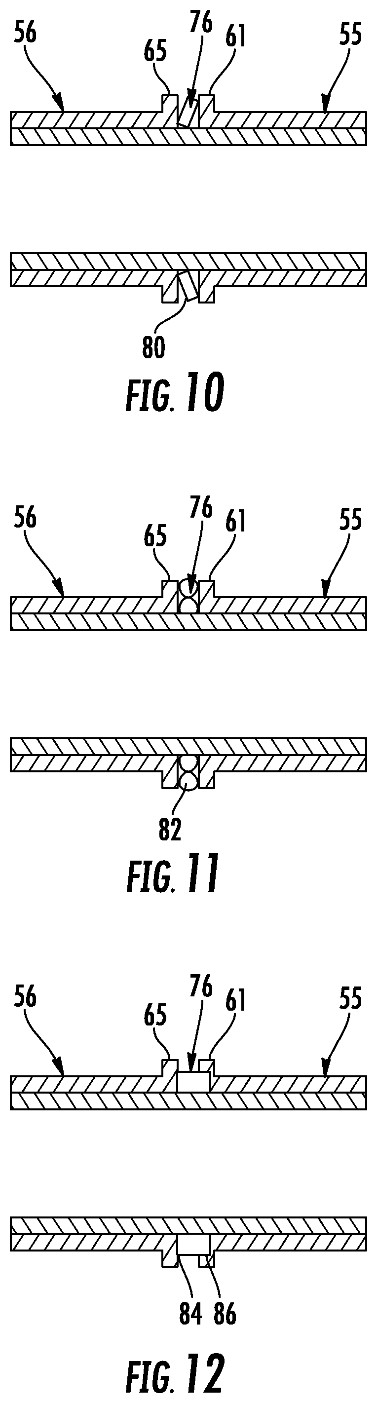 Patent US12313030 Figure 7 – Jointed wind turbine rotor blade with chord-wise extending pin bushings designed to minimize chord-wise gap