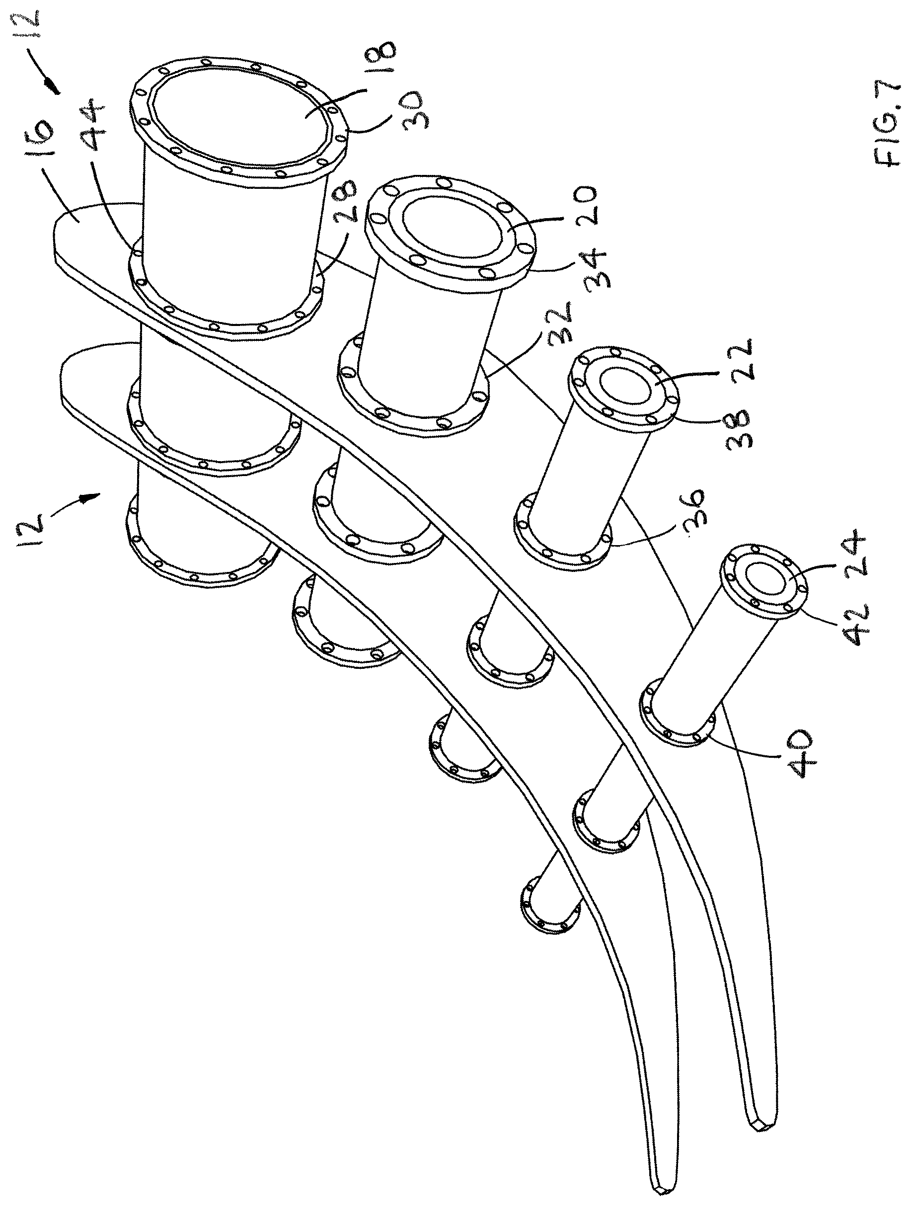 Patent US12313033 Figure 7 – Modular wind turbine blade designs