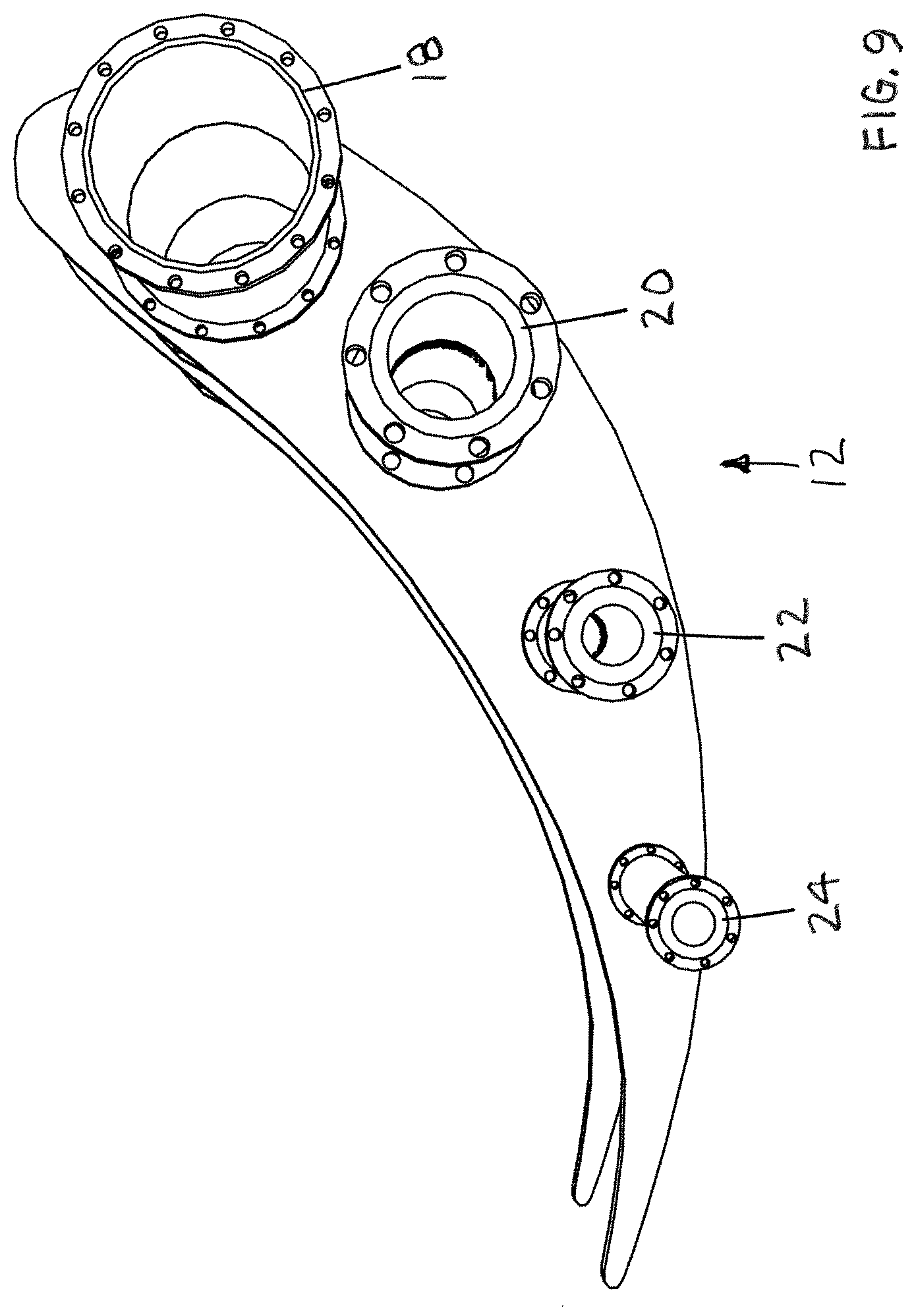Patent US12313033 Figure 9 – Modular wind turbine blade designs